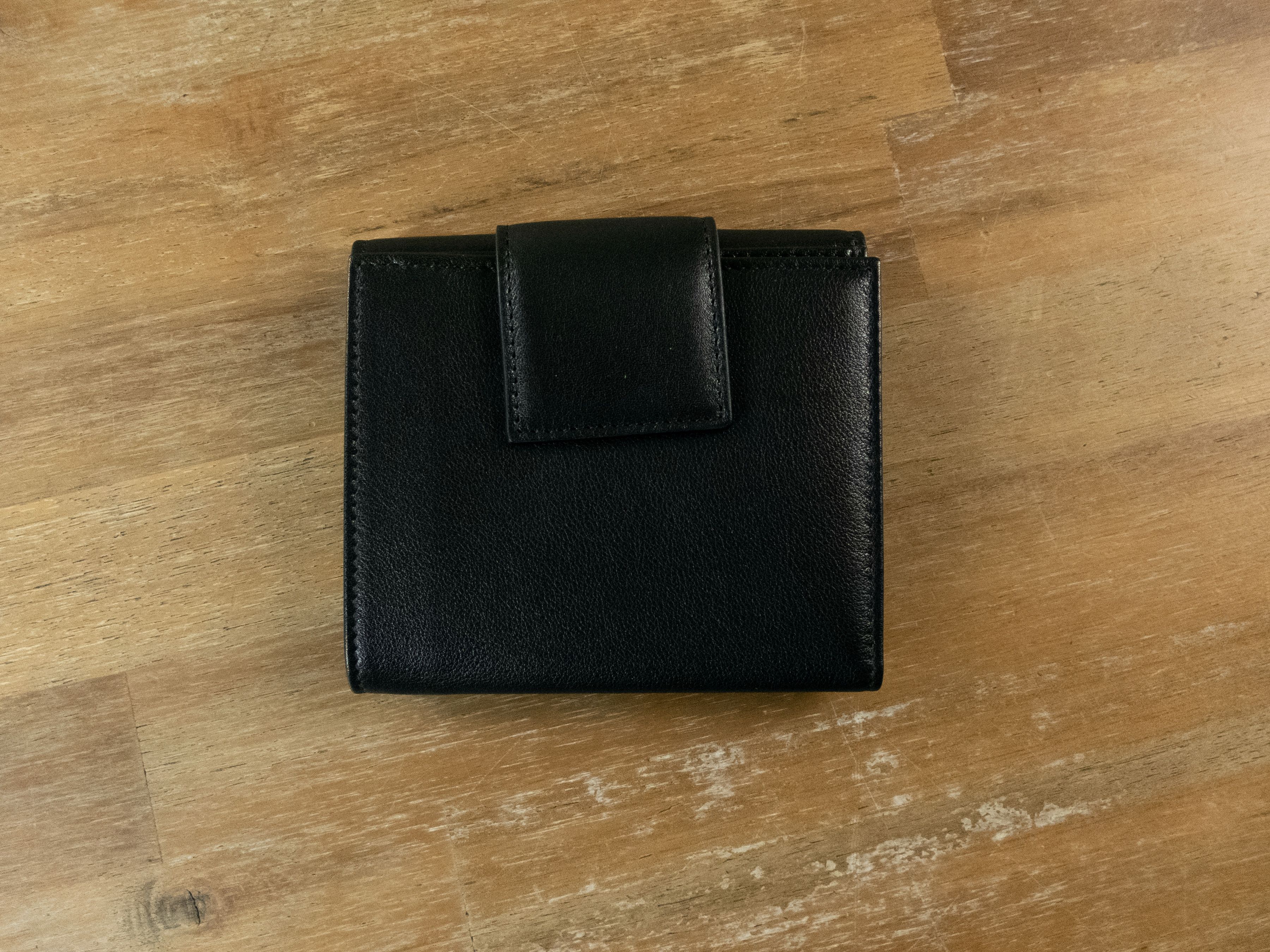 Bvlgari BVLGARI black trifold S.Bulgari leather wallet Bulgari q Size ONE SIZE - 3 Thumbnail