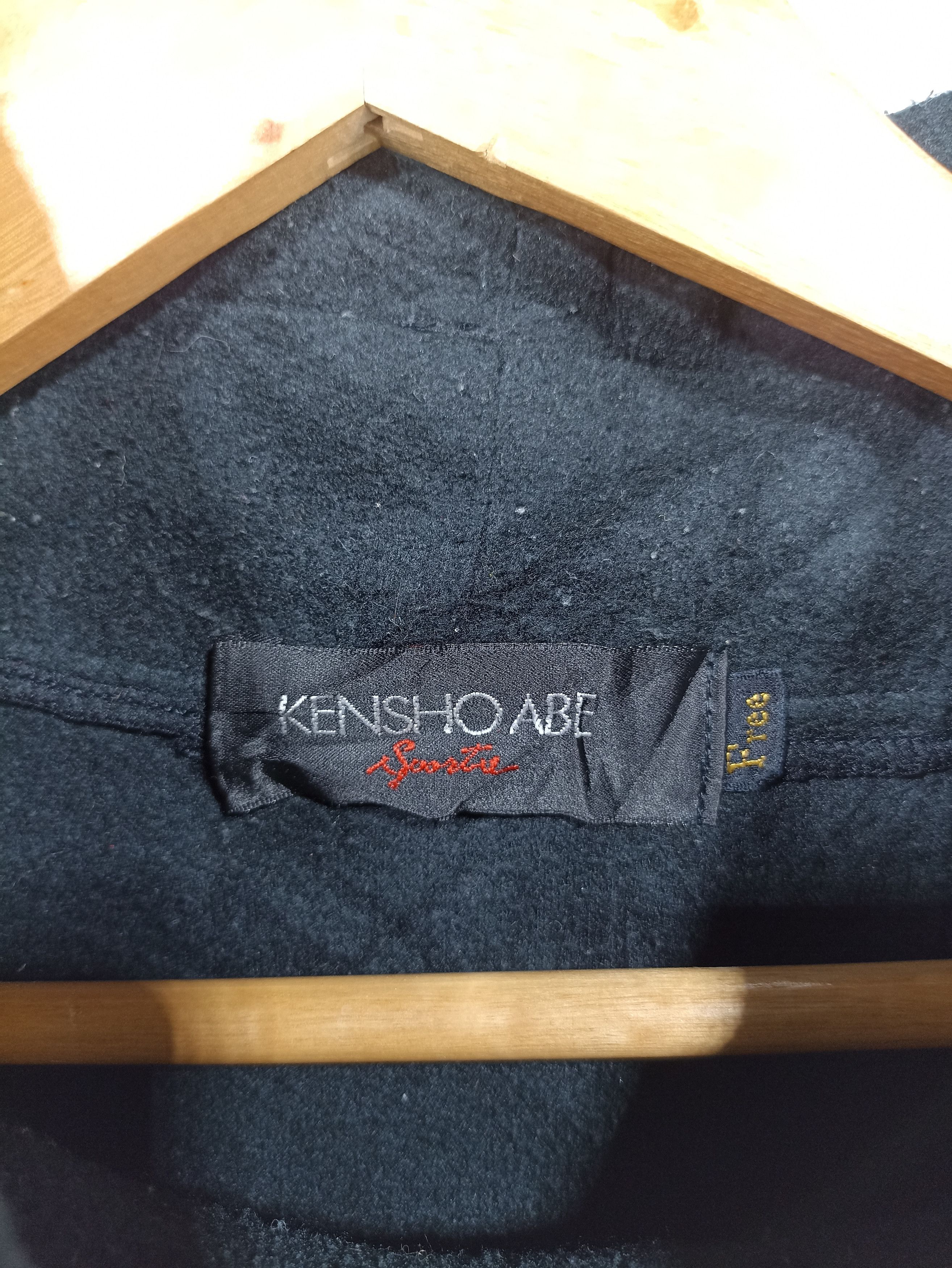 Kensho Abe × Vintage Vintage Kensho abe Fleece Sweatshirt Size US L / EU 52-54 / 3 - 3 Thumbnail