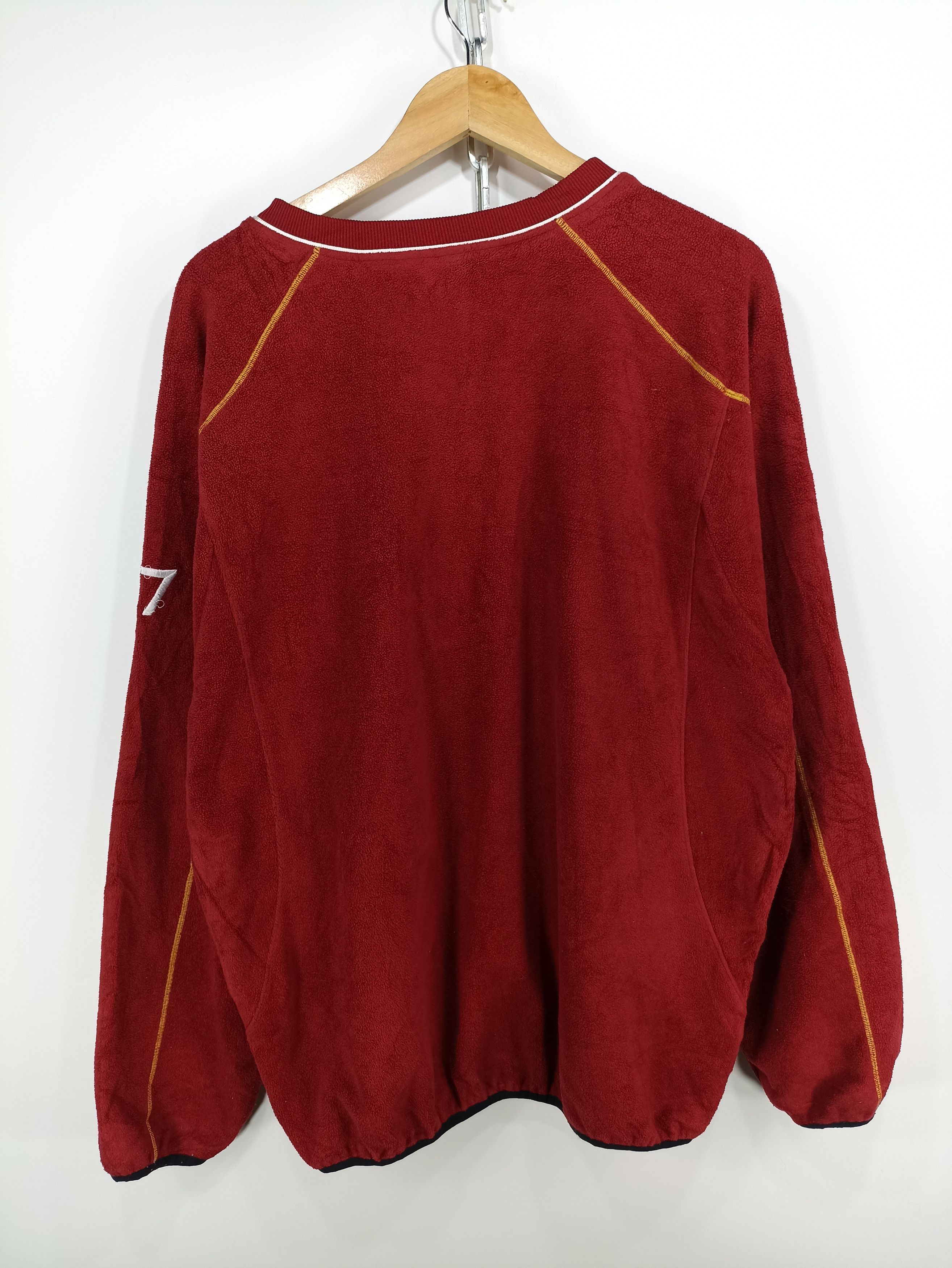 Descente × Japanese Brand × Vintage Vintage Descente Fleece Sweatshirt Baseball Size US L / EU 52-54 / 3 - 4 Thumbnail