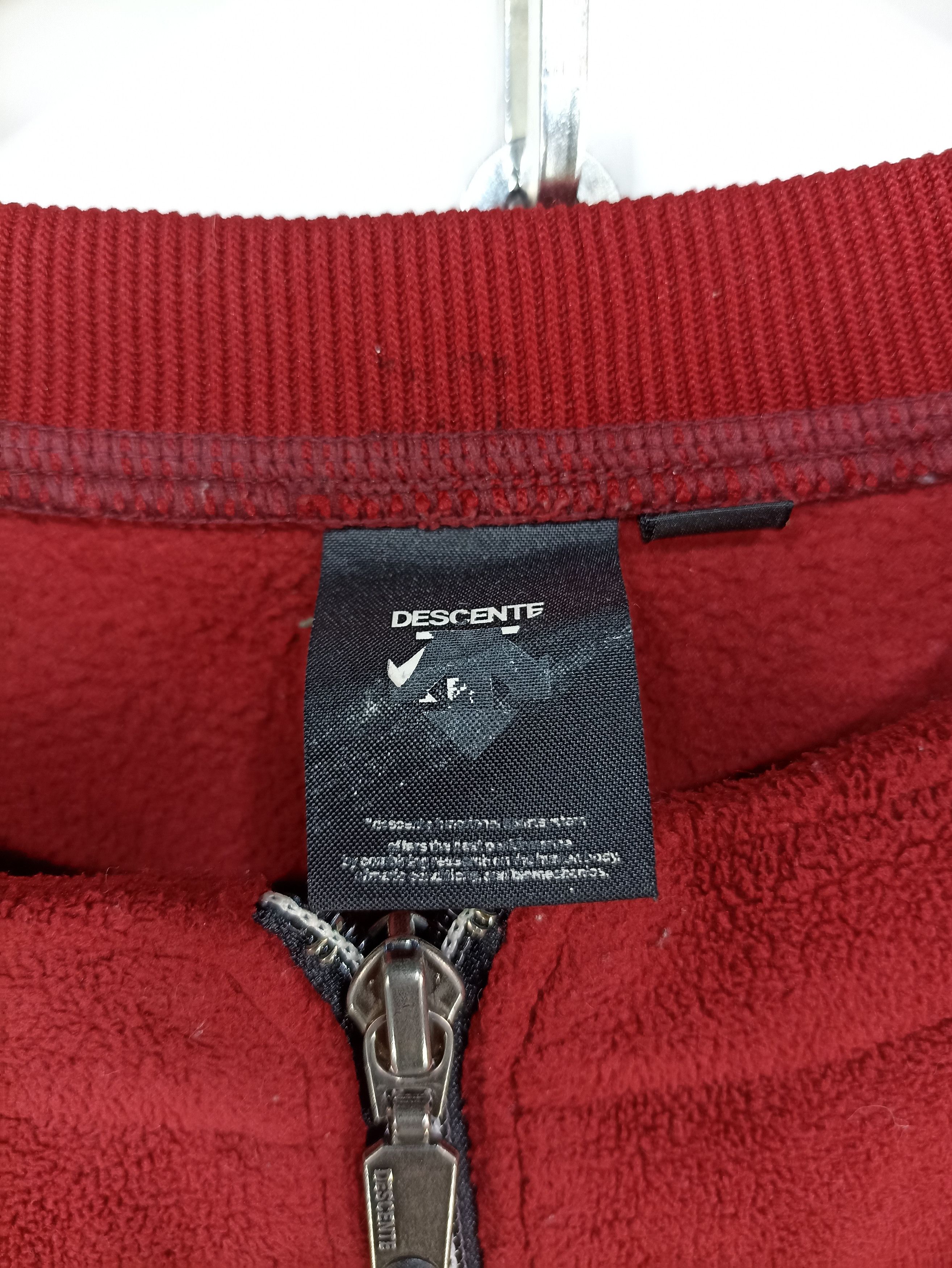 Descente × Japanese Brand × Vintage Vintage Descente Fleece Sweatshirt Baseball Size US L / EU 52-54 / 3 - 5 Thumbnail