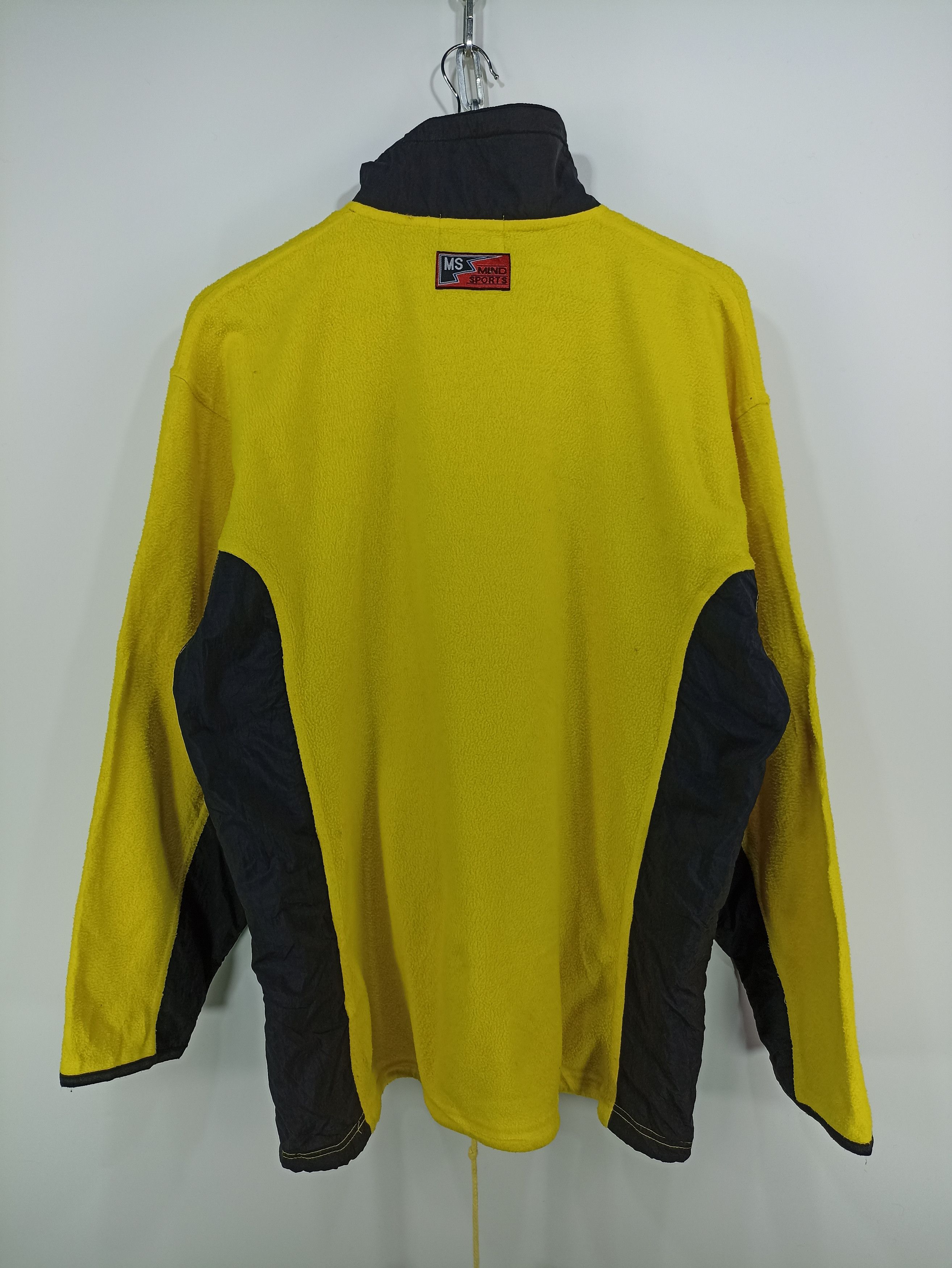 Japanese Brand × Vintage Vintage Gan Brand Fleece two tone Nylon Sweatshirt Size US L / EU 52-54 / 3 - 5 Thumbnail
