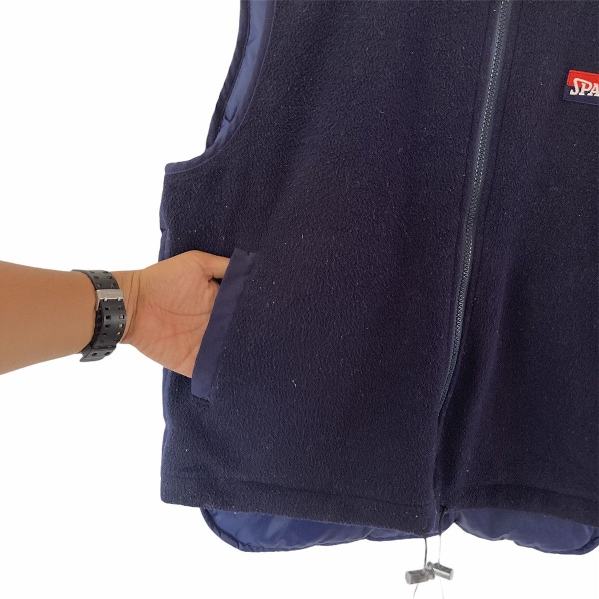Spalding 🔥LAST PRICE🔥 Spalding Back Puffer Tutleneck Vest Size US S / EU 44-46 / 1 - 6 Thumbnail