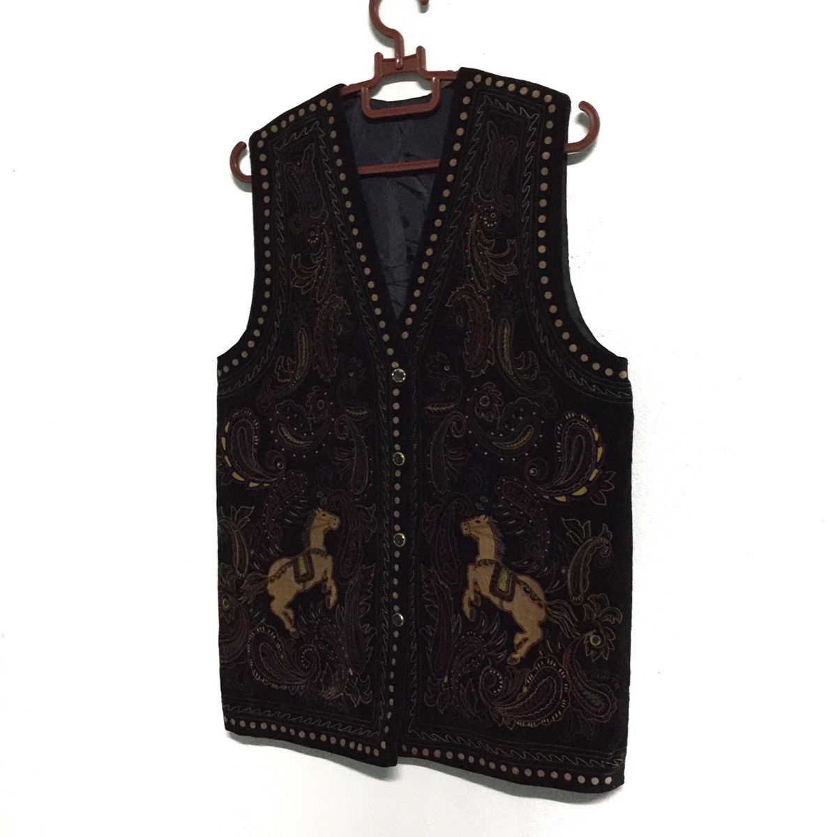 Japanese Brand Nice Design Full Printed Vest Jacket Size US L / EU 52-54 / 3 - 3 Thumbnail