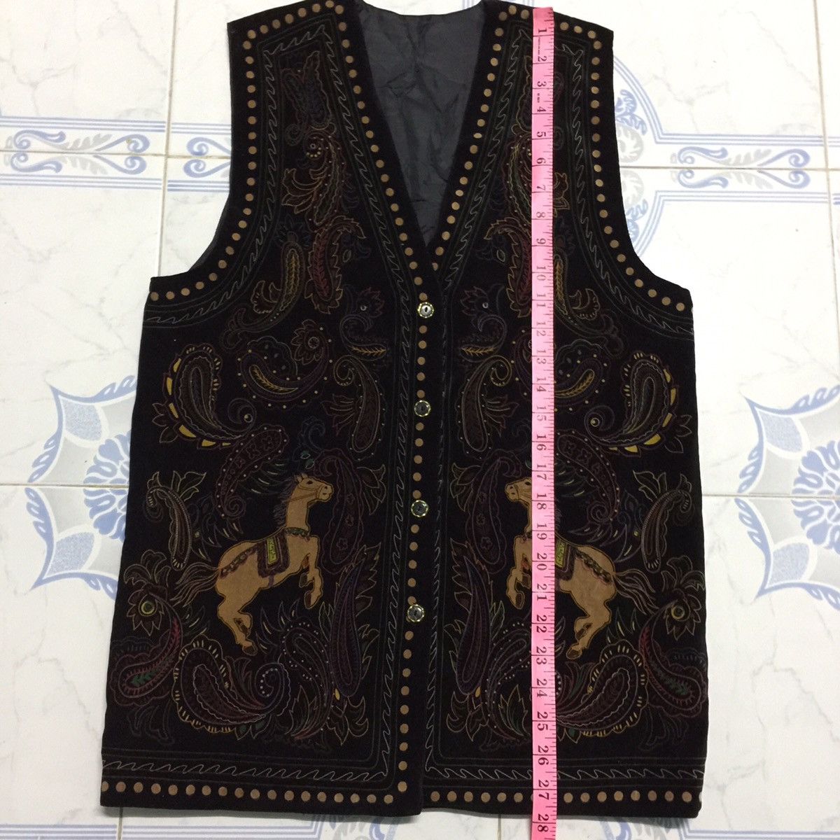 Japanese Brand Nice Design Full Printed Vest Jacket Size US L / EU 52-54 / 3 - 10 Thumbnail