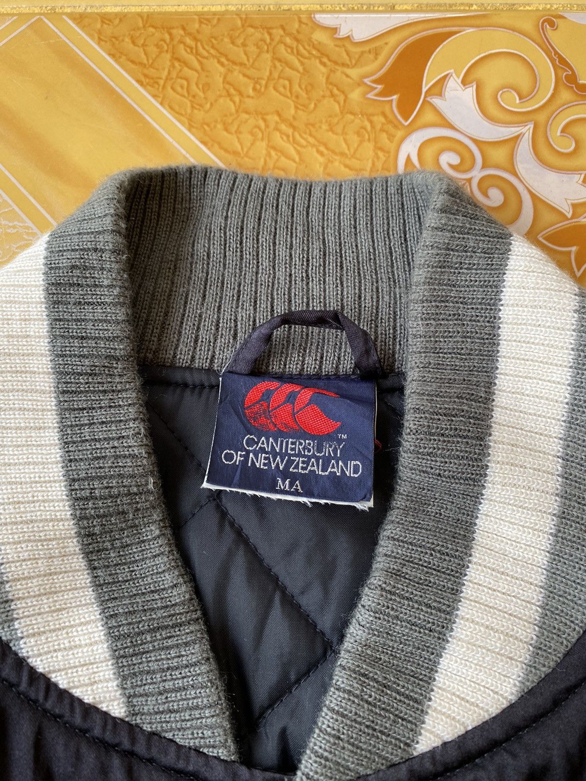Canterbury of New Zealand RARE‼️ CANTERBURY OF NEW ZEALAND VARSITY JACKET Size US L / EU 52-54 / 3 - 7 Thumbnail