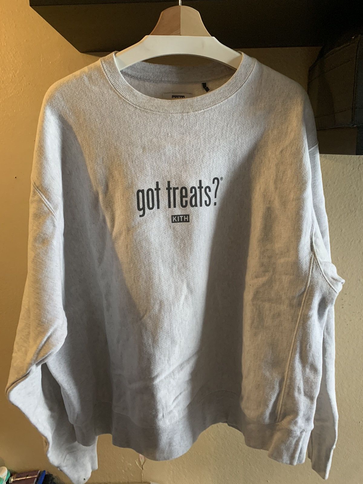 Champion × Kith Kith Treats Got Milk Got Treats Crewneck XL | Grailed