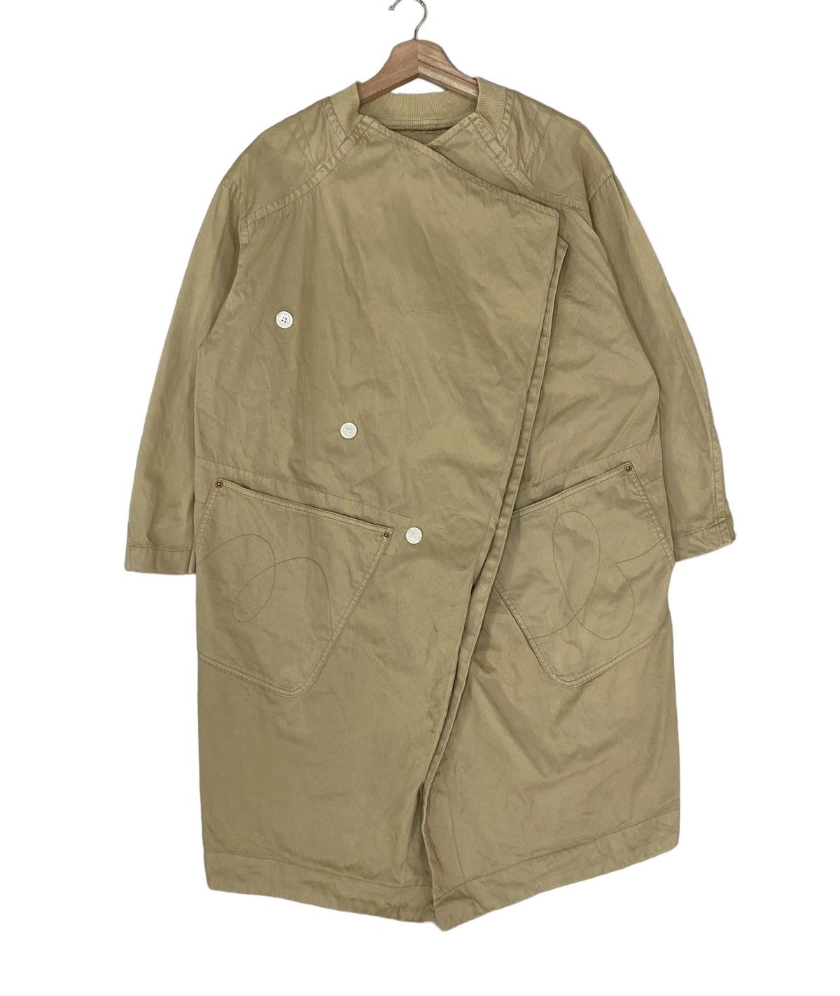Issey Miyake STEALS🔥MERCIBEAUCOUP IS ASSYMETRIC OVERSIZED JACKET Size US L / EU 52-54 / 3 - 2 Thumbnail