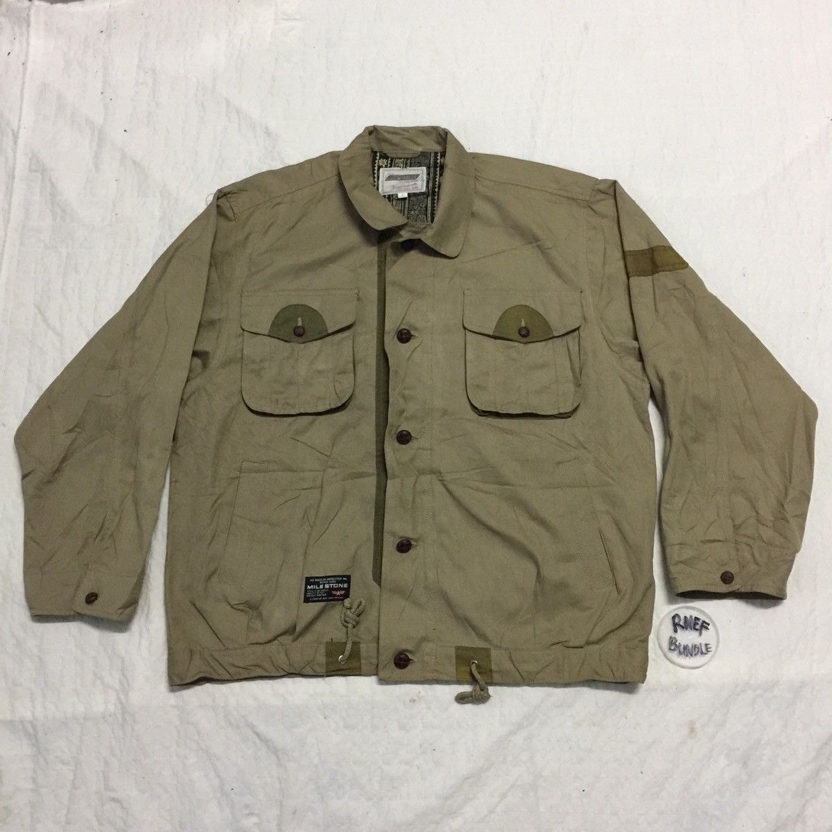 Japanese Brand × Milestone Milestone Flight Jacket Style Size US L / EU 52-54 / 3 - 13 Thumbnail