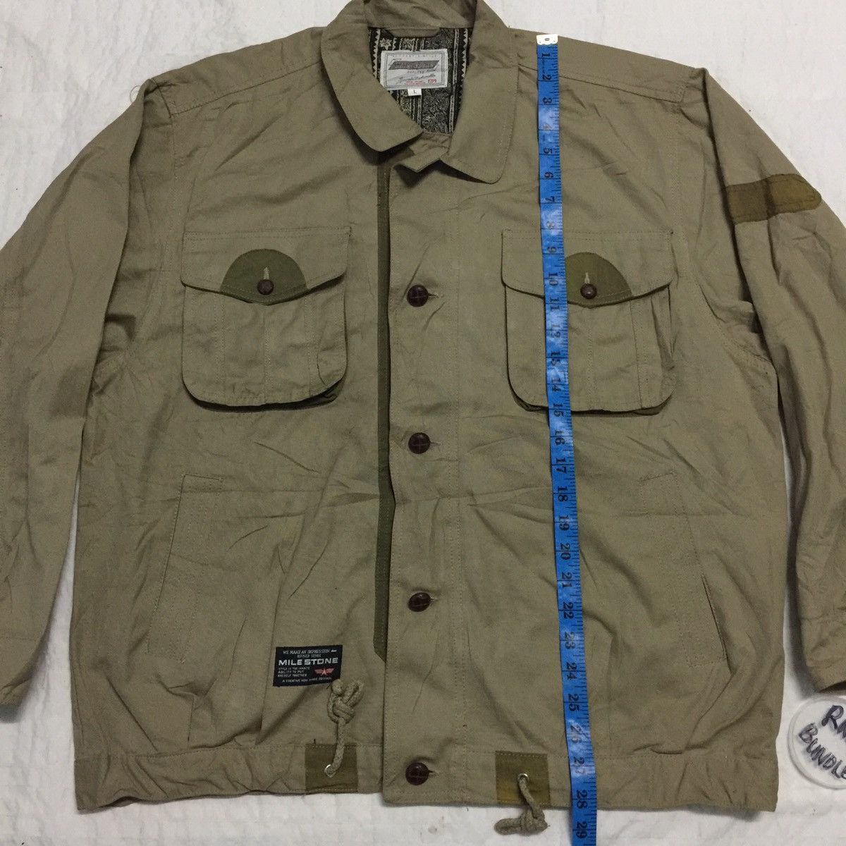 Japanese Brand × Milestone Milestone Flight Jacket Style Size US L / EU 52-54 / 3 - 16 Thumbnail