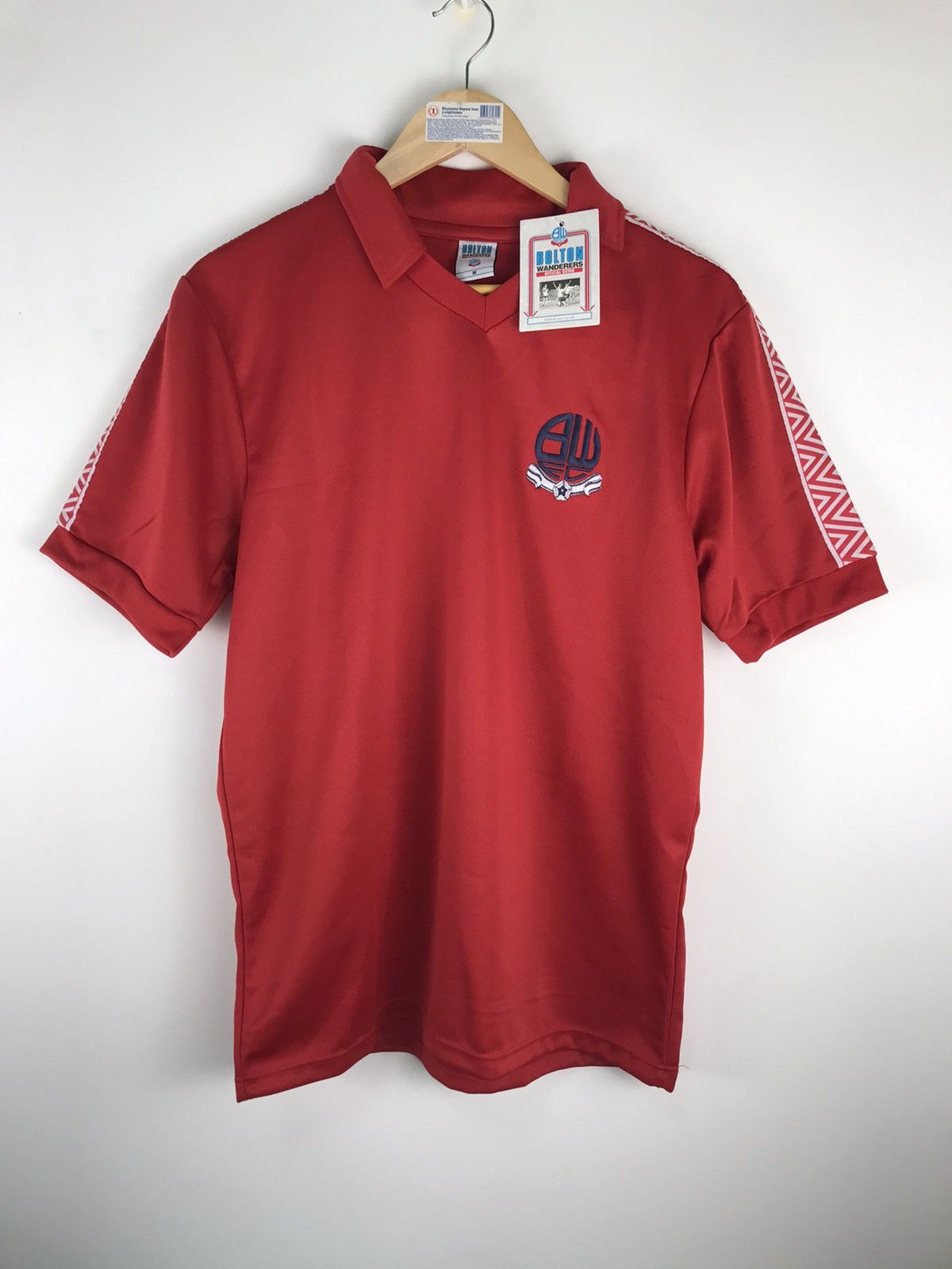Vintage FC BOLTON WANDERERS OFFICIAL RETRO NEW 1977/78,MENS SIZE M Size US M / EU 48-50 / 2 - 1 Thumbnail