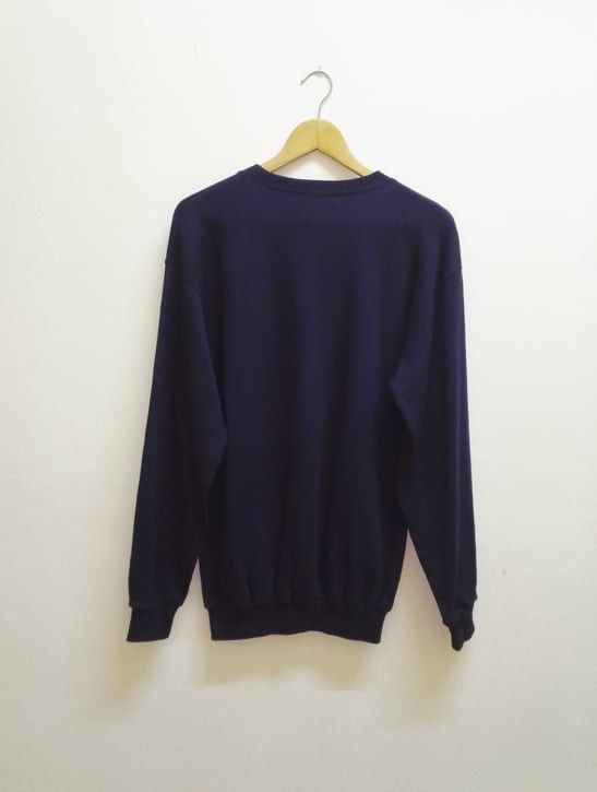 Japanese Brand MR LONDON Sweatshirt Embroidered Logo CrewNeck (c28) Size US L / EU 52-54 / 3 - 4 Thumbnail
