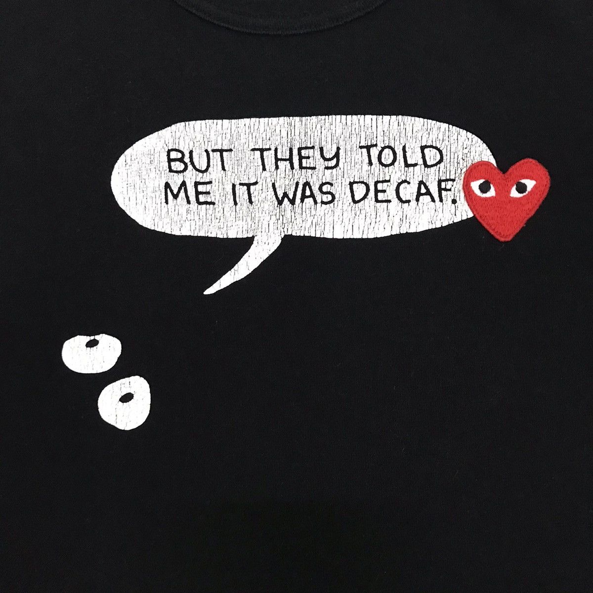 Comme des Garcons × Comme des Garcons PLAY × If Six Was Nine Vintage Comme Des Garcons Play Tee CDG Play Tee 2011 Edition Size US M / EU 48-50 / 2 - 3 Thumbnail