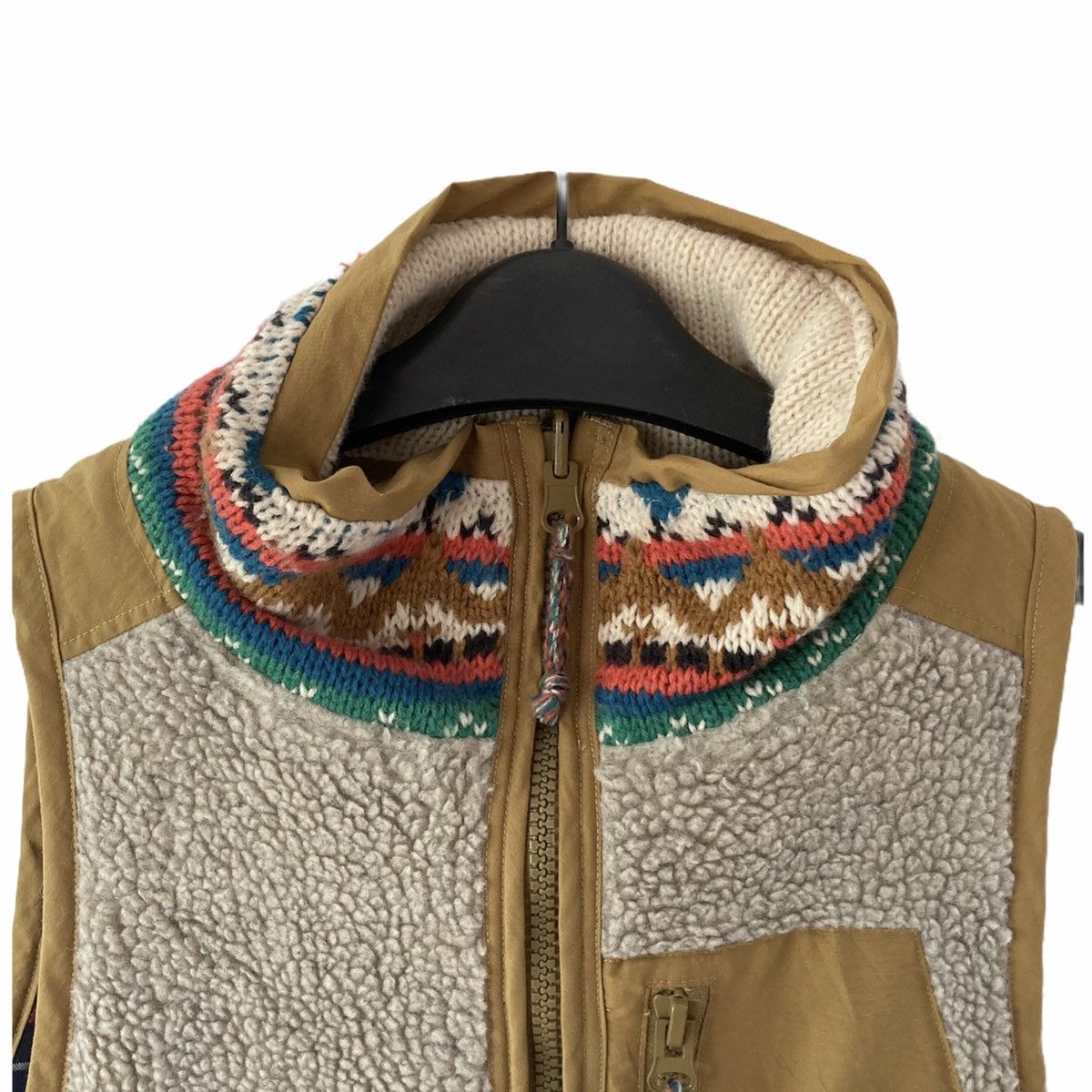 Flannel Sherpa Reversible Flannel Vest Size US XS / EU 42 / 0 - 7 Thumbnail