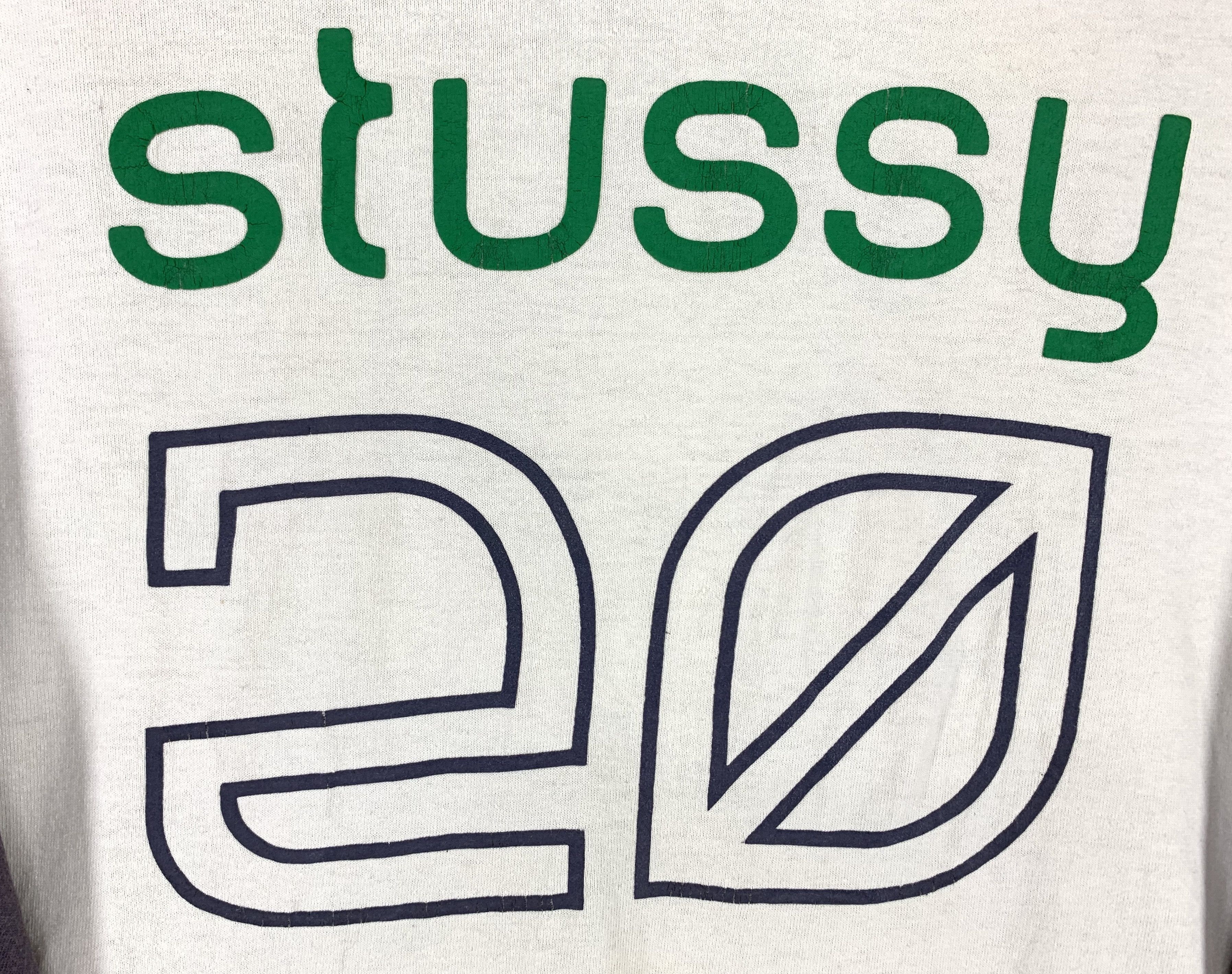Stussy Stussy spellout big logo vintage 90s tshirt Size US XL / EU 56 / 4 - 8 Thumbnail