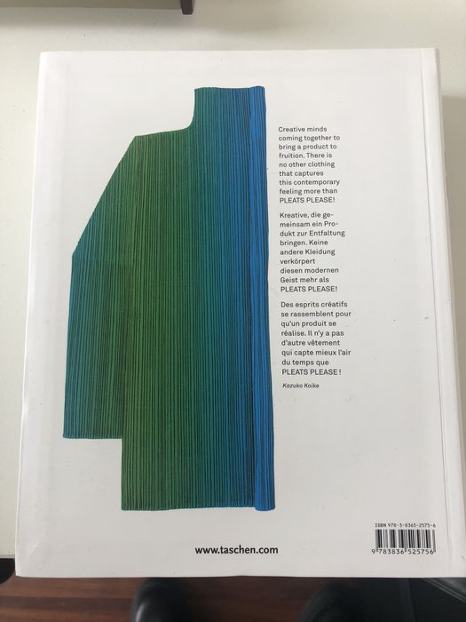 Issey Miyake Issey Miyake Pleats Please Book TASCHEN Grailed