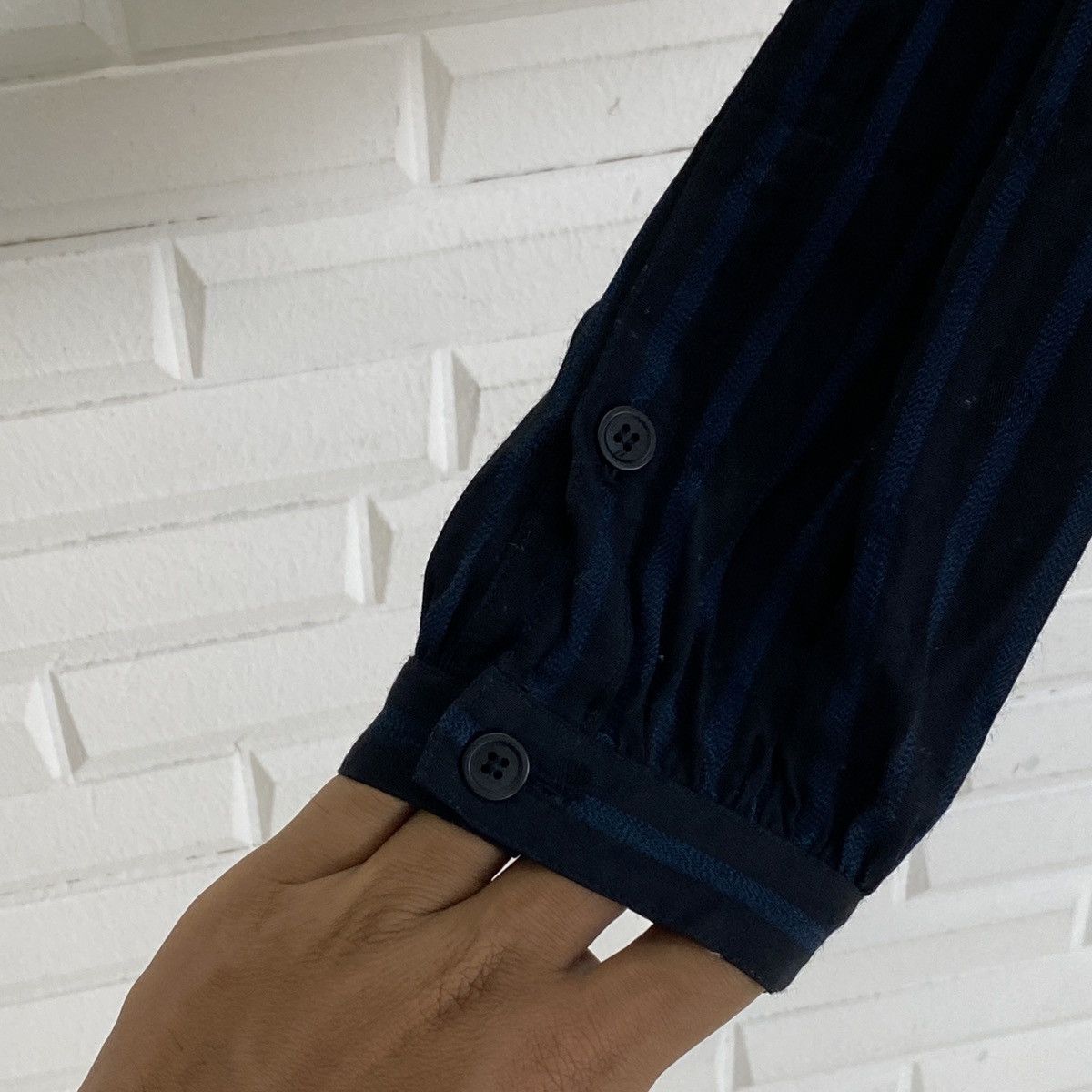 Vintage 🔥LAST PRICE🔥 Christian Aujard Button Up Long Sleeve Shirt Size M / US 6-8 / IT 42-44 - 8 Thumbnail