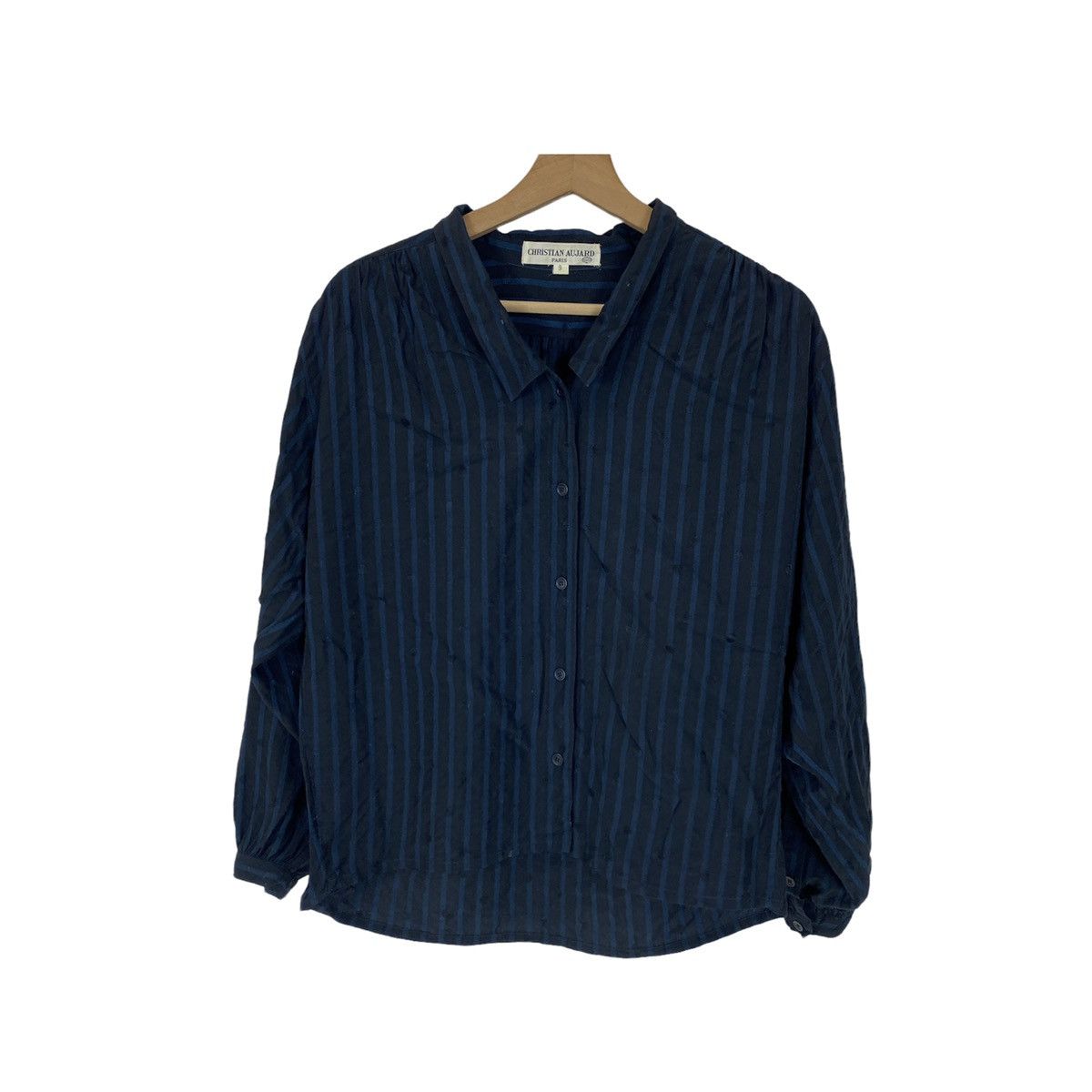 Vintage 🔥LAST PRICE🔥 Christian Aujard Button Up Long Sleeve Shirt Size M / US 6-8 / IT 42-44 - 1 Thumbnail