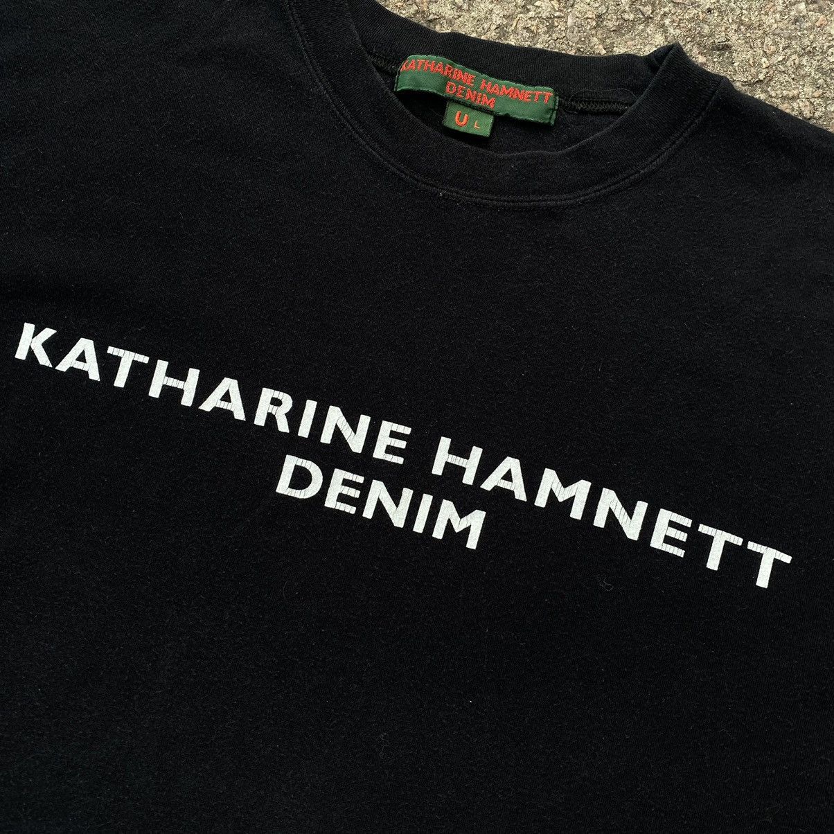 Katharine Hamnett London RARE KATHARINE HAMNETT 90s DENIM LONG SLEEVE Size US L / EU 52-54 / 3 - 2 Thumbnail