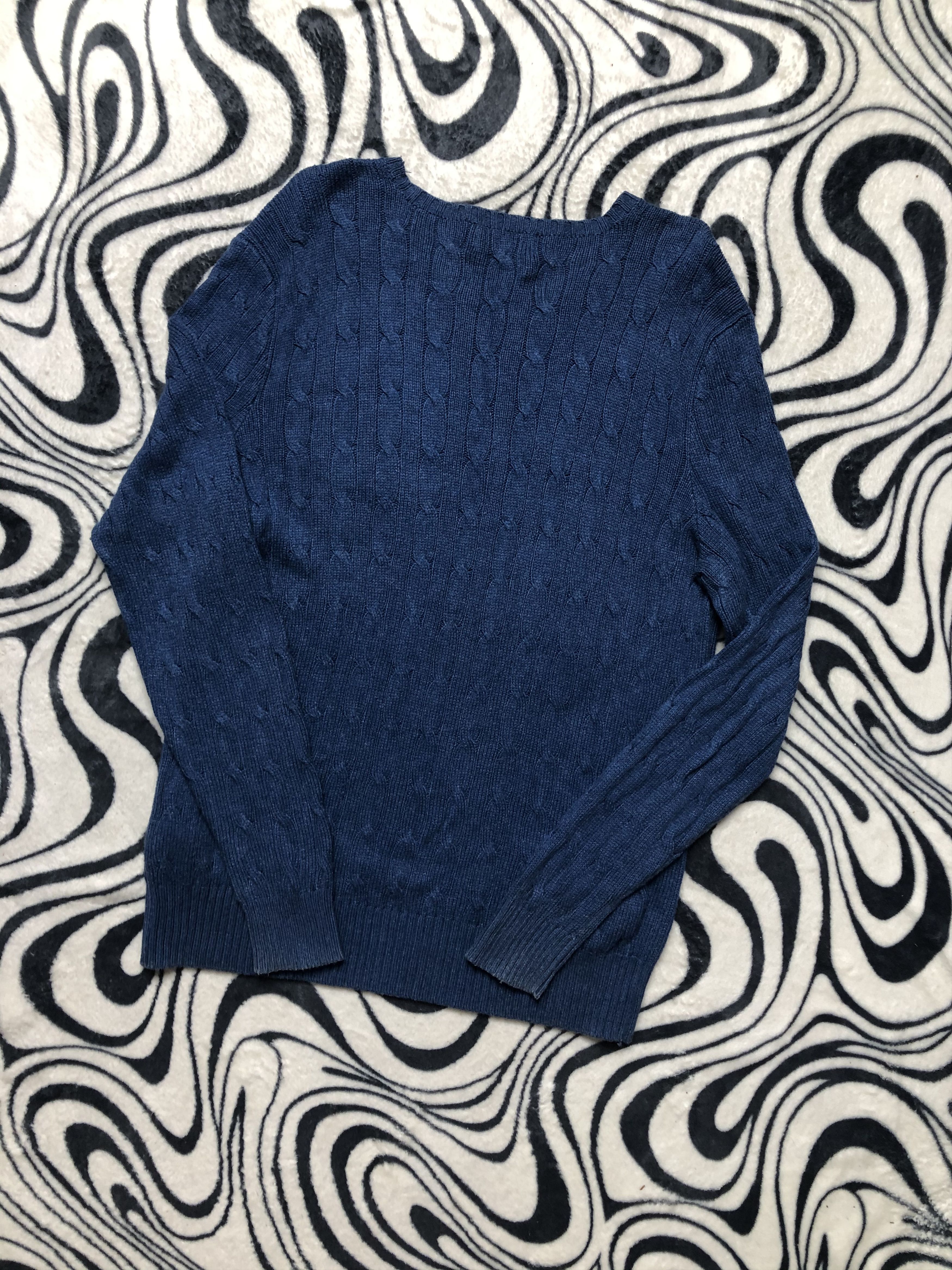 Polo Ralph Lauren × Ralph Lauren × Vintage Polo Ralph Lauren Vintage Silk Knit Sweater Size US L / EU 52-54 / 3 - 6 Thumbnail