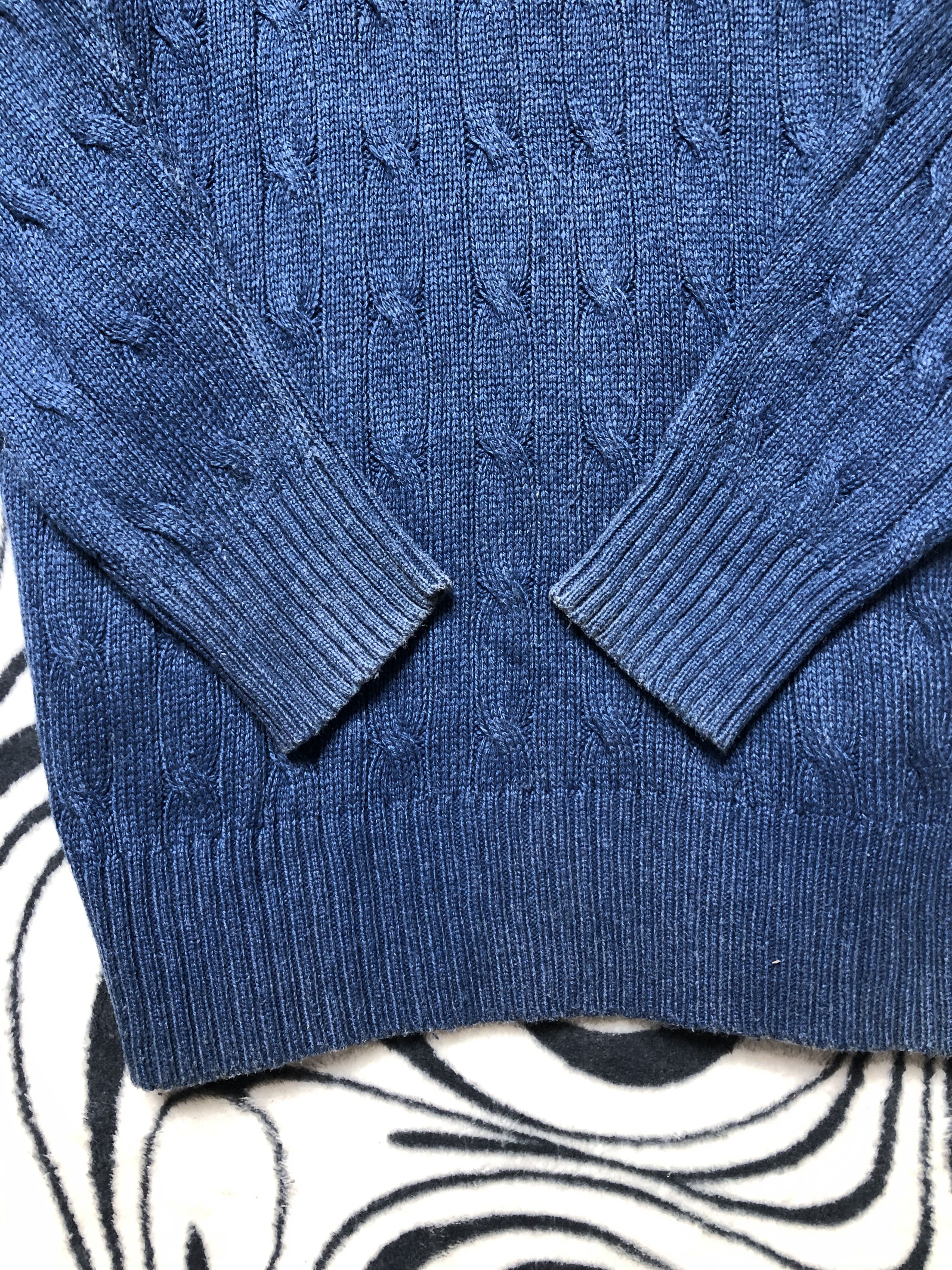 Polo Ralph Lauren × Ralph Lauren × Vintage Polo Ralph Lauren Vintage Silk Knit Sweater Size US L / EU 52-54 / 3 - 3 Thumbnail