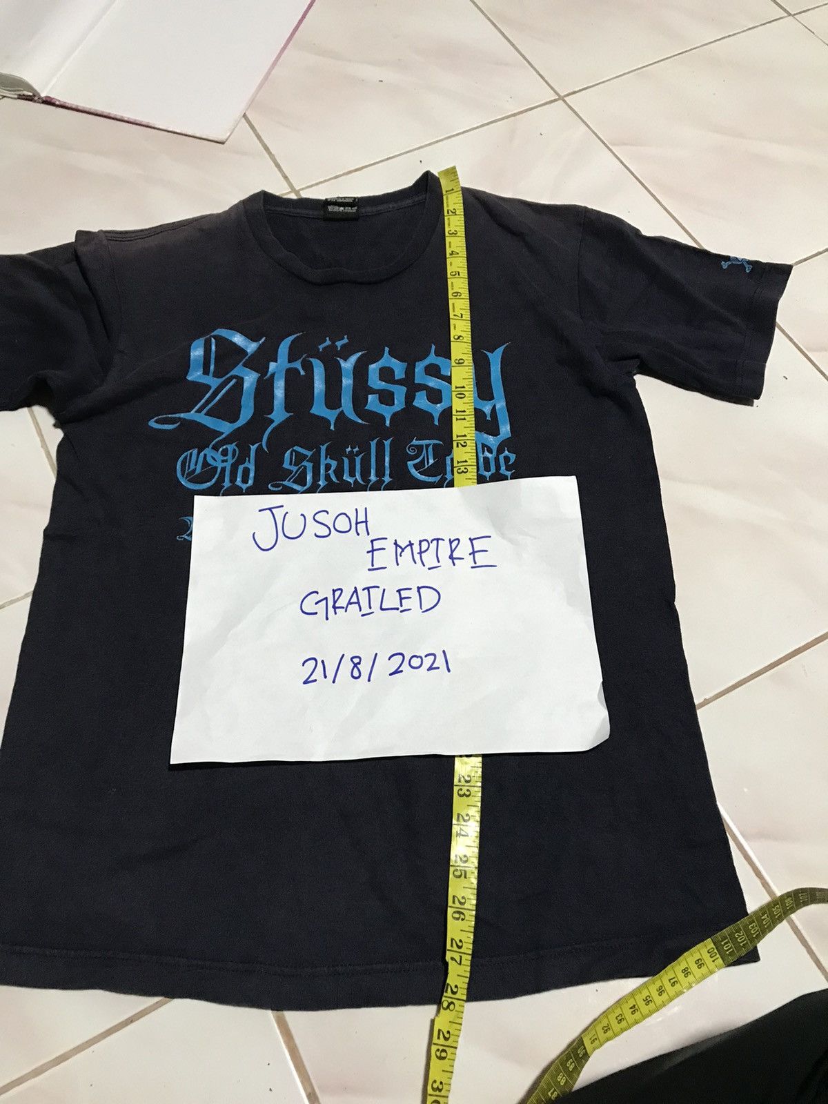 Stussy STUSSY LONDON CHAPTER SKULL TRIBE Size US M / EU 48-50 / 2 - 8 Thumbnail