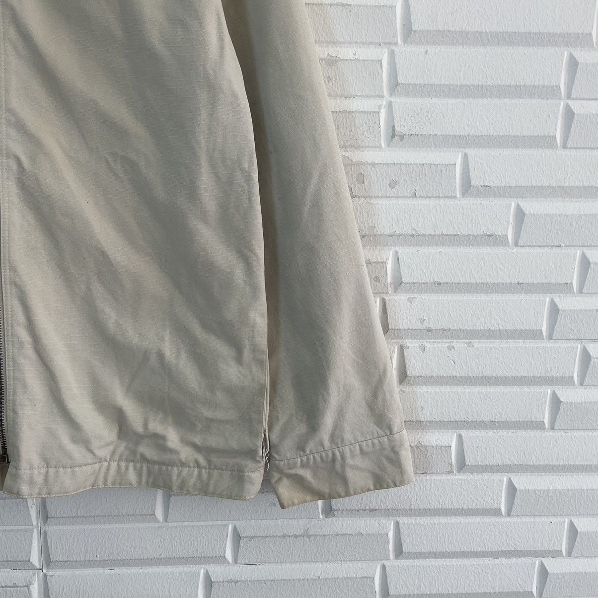 A.P.C. A.P.C White Zipper Jacket Made In France Size US S / EU 44-46 / 1 - 4 Thumbnail