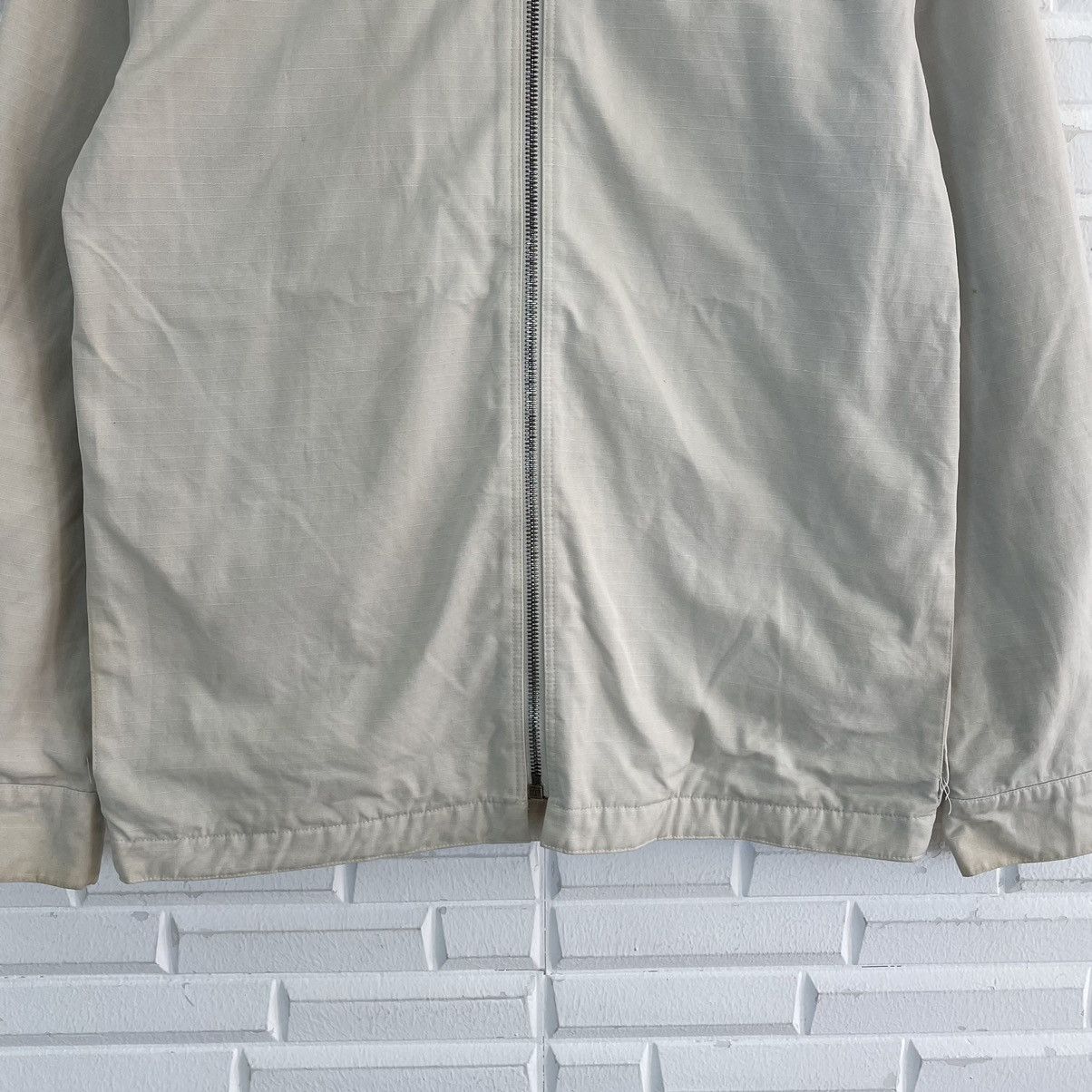 A.P.C. A.P.C White Zipper Jacket Made In France Size US S / EU 44-46 / 1 - 5 Thumbnail