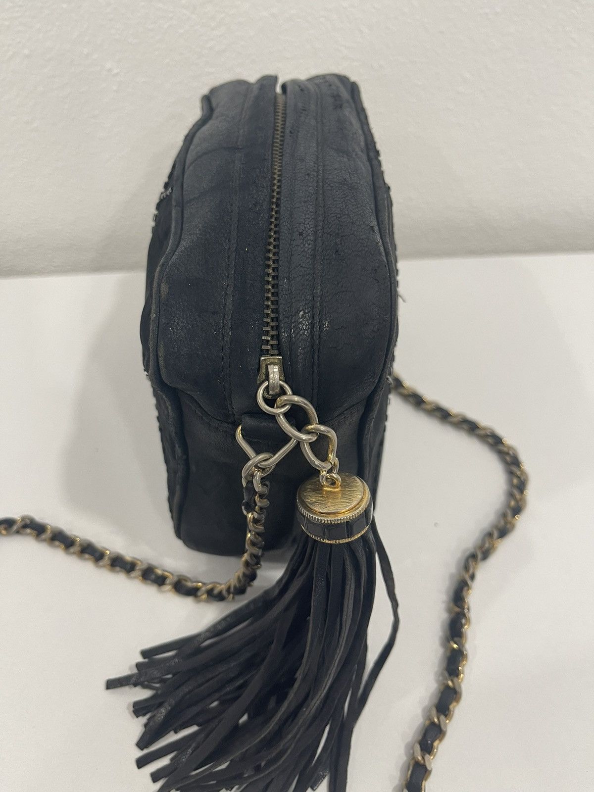 Chanel 📌Binding Offer📌VINTAGE CHANEL QUILTED 1068467 SHOULDER BAG Size ONE SIZE - 10 Thumbnail
