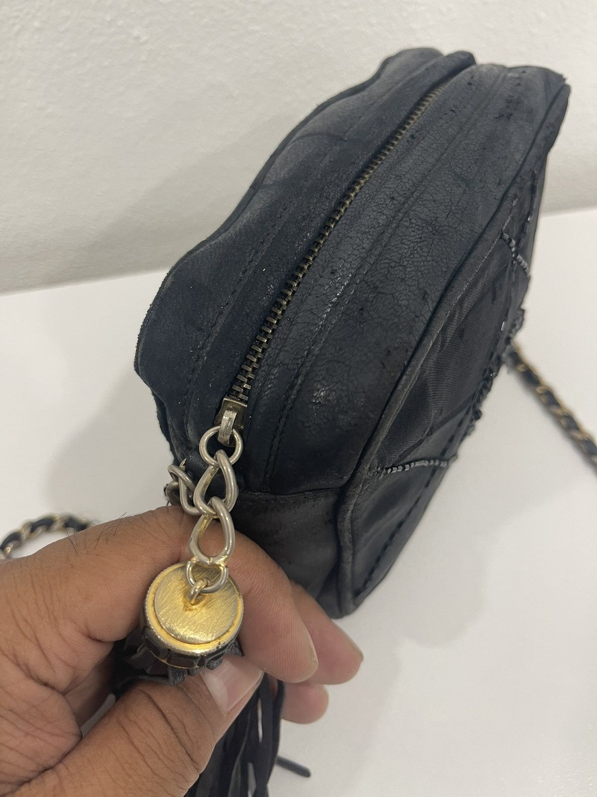 Chanel 📌Binding Offer📌VINTAGE CHANEL QUILTED 1068467 SHOULDER BAG Size ONE SIZE - 9 Thumbnail