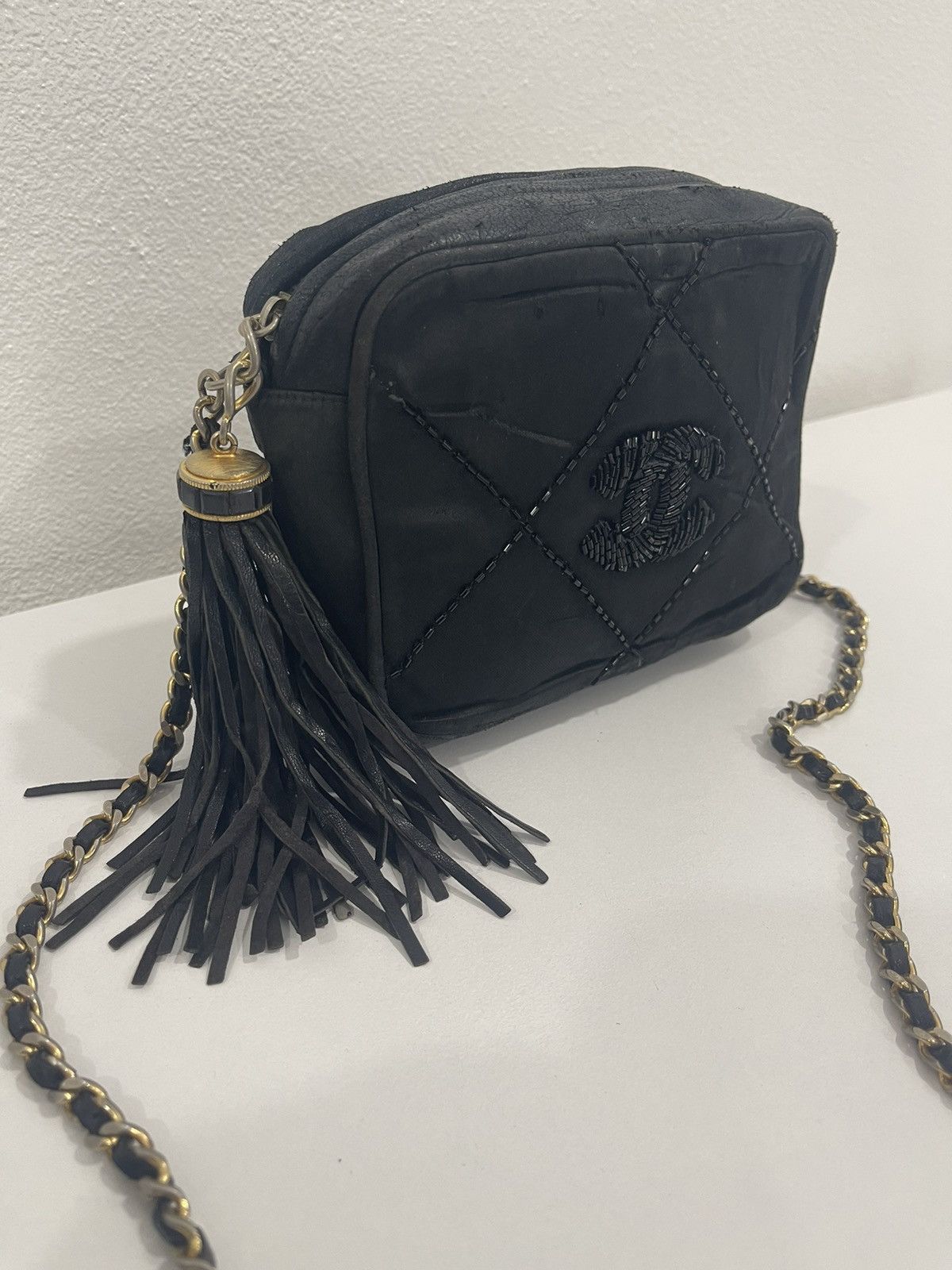 Chanel 📌Binding Offer📌VINTAGE CHANEL QUILTED 1068467 SHOULDER BAG Size ONE SIZE - 3 Thumbnail