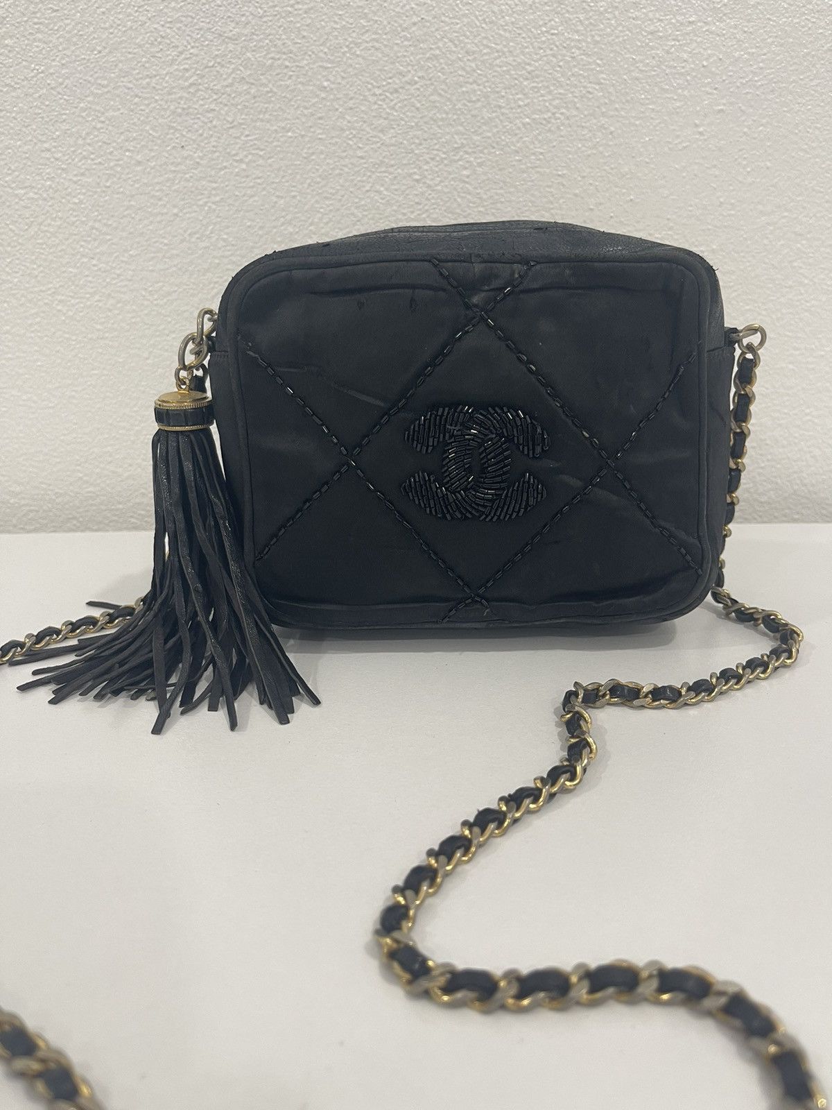Chanel 📌Binding Offer📌VINTAGE CHANEL QUILTED 1068467 SHOULDER BAG Size ONE SIZE - 1 Thumbnail