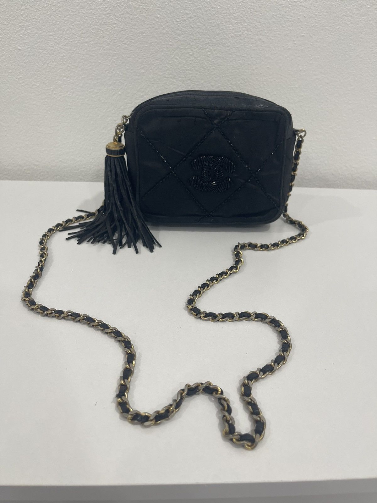 Chanel 📌Binding Offer📌VINTAGE CHANEL QUILTED 1068467 SHOULDER BAG Size ONE SIZE - 2 Thumbnail