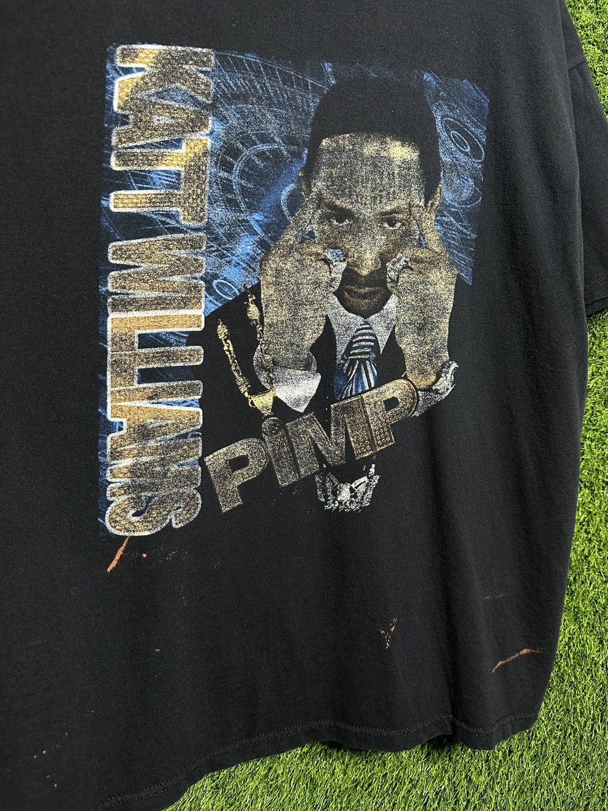 Vintage 🚨Vintage Katt Williams PIMPIN PIMPIN 2008 Rap Tee T-Shirt Size US XL / EU 56 / 4 - 4 Thumbnail