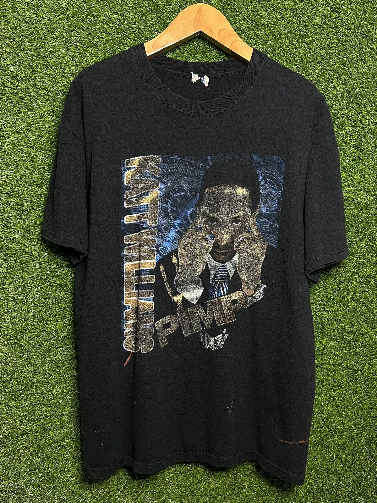 Vintage 🚨Vintage Katt Williams PIMPIN PIMPIN 2008 Rap Tee T-Shirt Size US XL / EU 56 / 4 - 1 Thumbnail