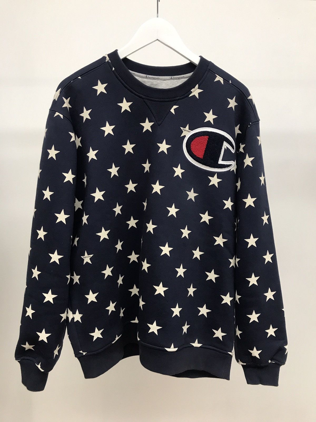 Supreme Supreme Champion Stars Crewneck | Grailed