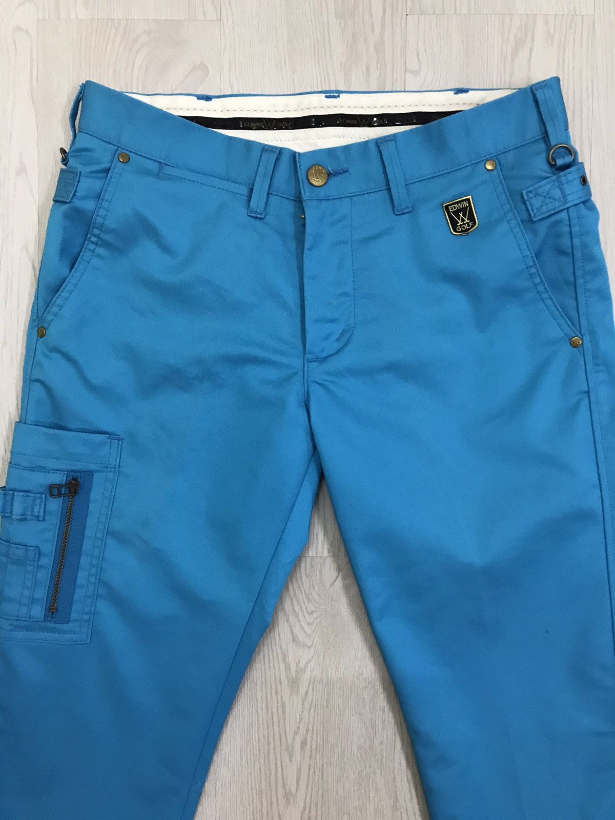 Edwin × Japanese Brand × Vintage Vintage Edwin Golf Cargo Pants Bootcut Pants Size US 31 - 4 Thumbnail