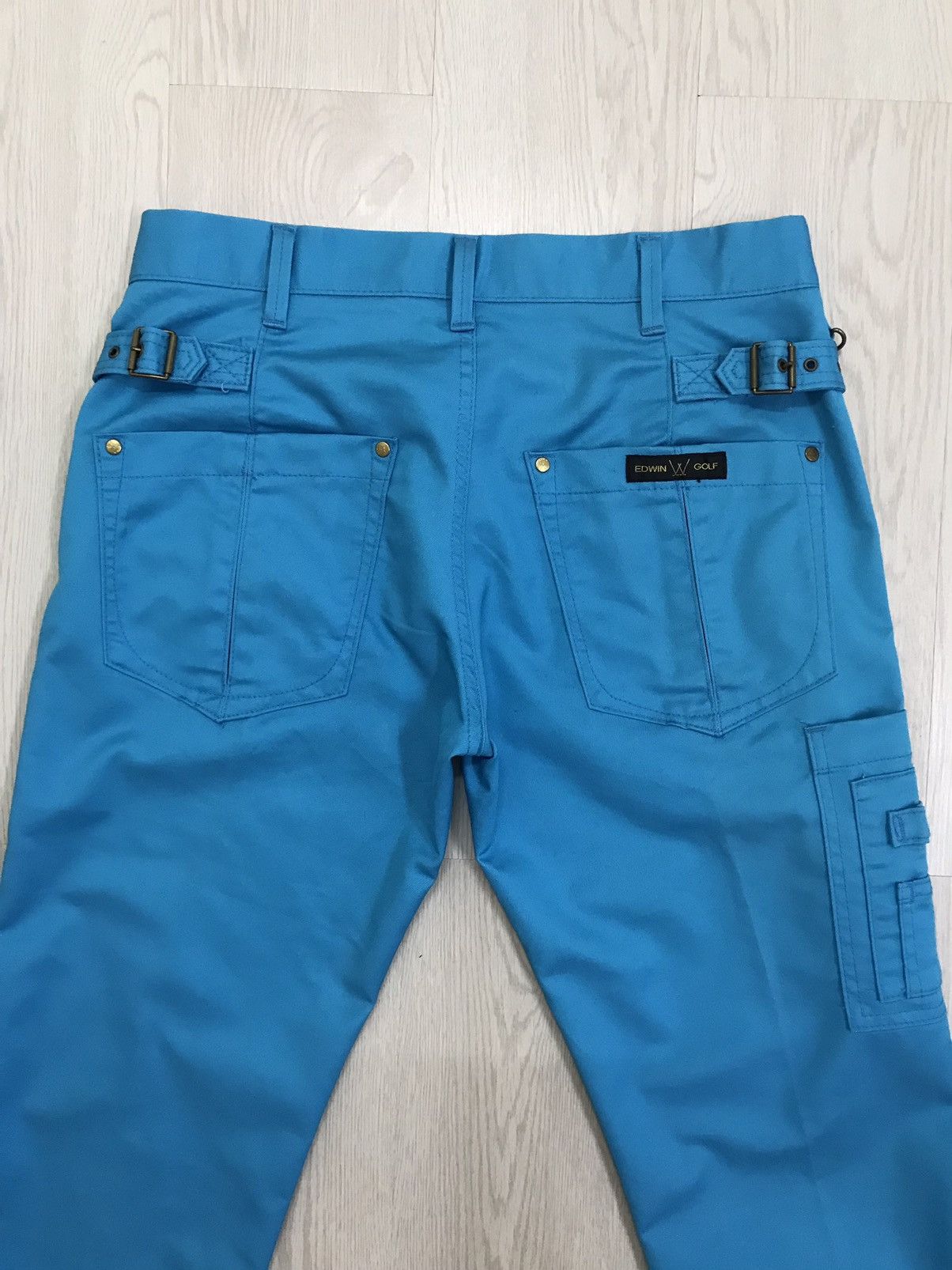 Edwin × Japanese Brand × Vintage Vintage Edwin Golf Cargo Pants Bootcut Pants Size US 31 - 3 Thumbnail