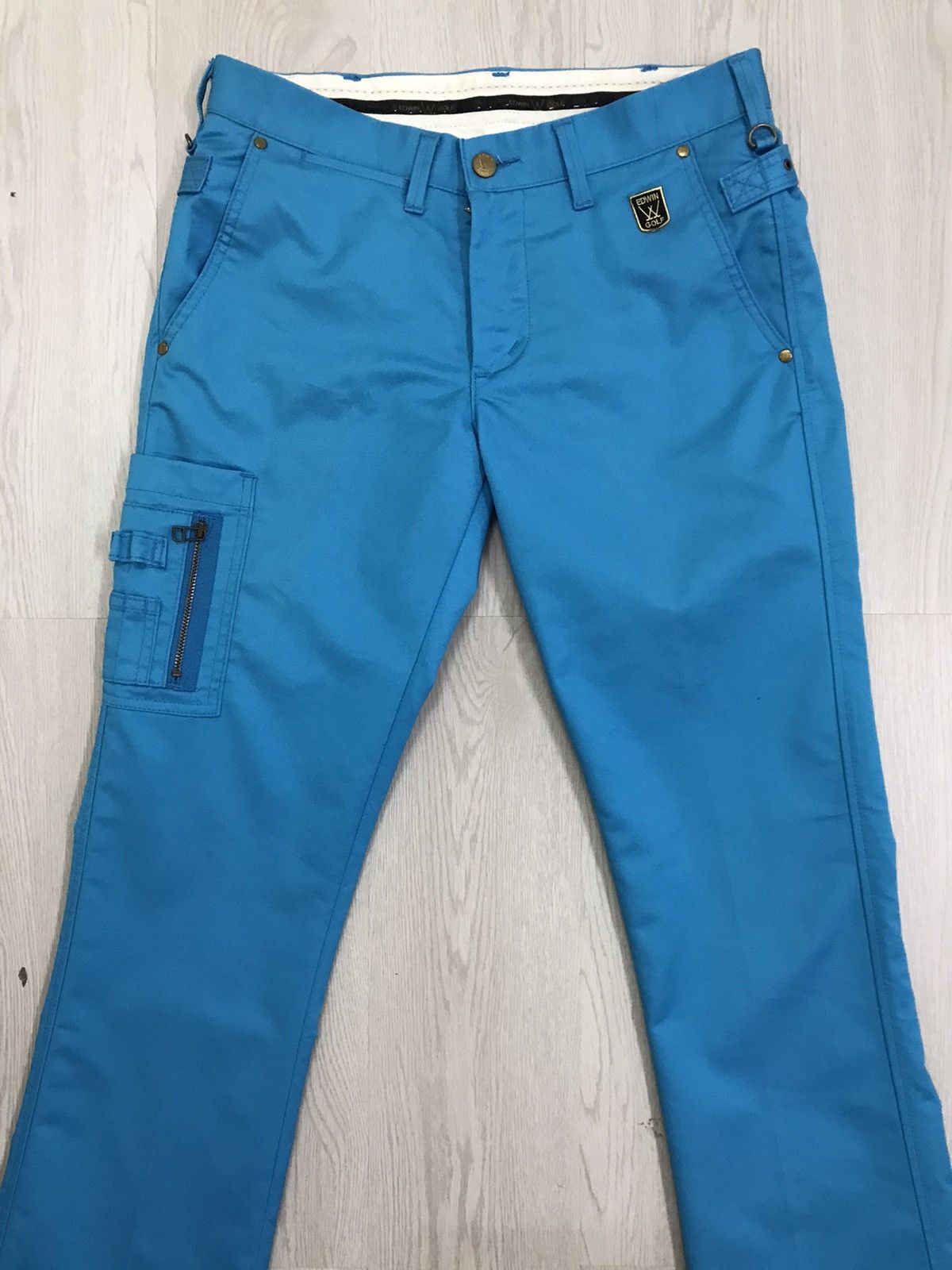 Edwin × Japanese Brand × Vintage Vintage Edwin Golf Cargo Pants Bootcut Pants Size US 31 - 5 Thumbnail