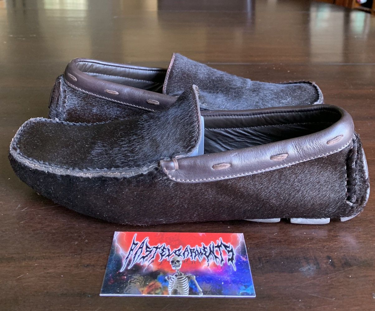 Prada Vintage Prada Pony Hair Moccasins Loafers Brown Size US 7 / EU 40 - 2 Thumbnail