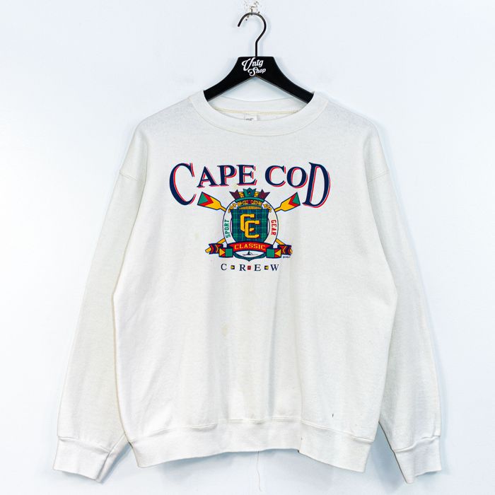 Vintage VTG 90s Cape Cod Crew Classic Sport Gear Sweatshirt Large Grailed