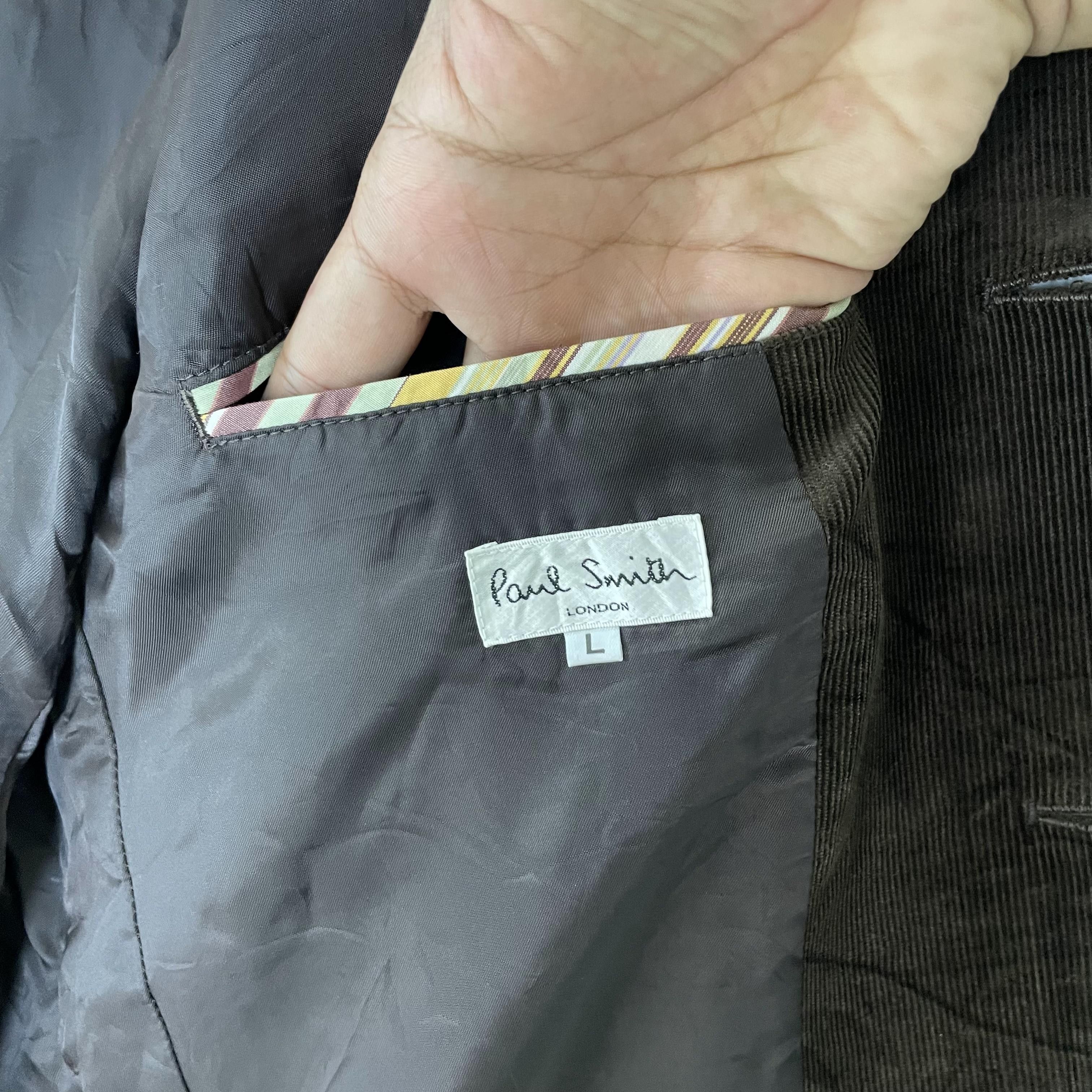 Paul Smith 🔥LAST PRICE🔥 Paul Smith London Corduroy Blazer Size US L / EU 52-54 / 3 - 15 Thumbnail