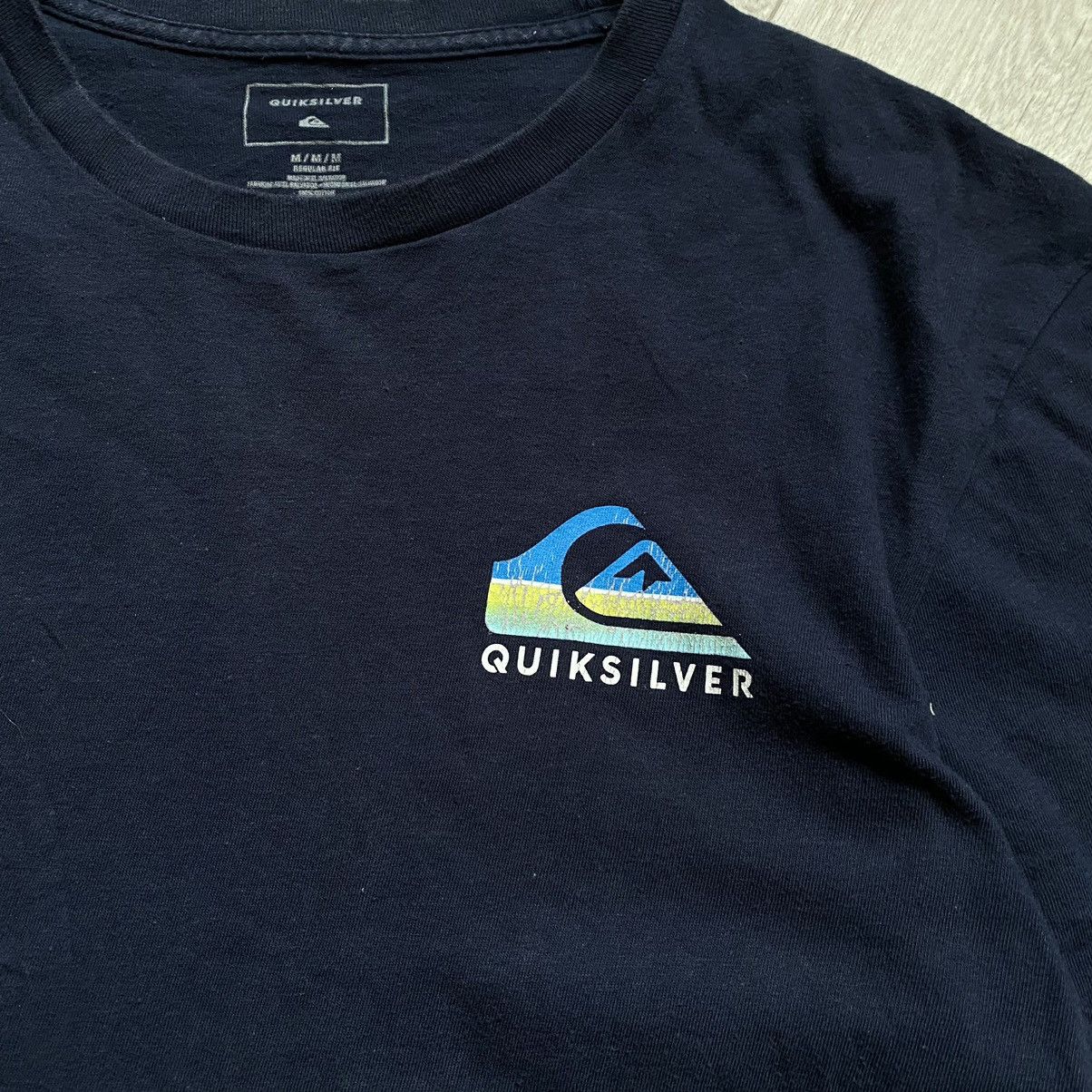 Quiksilver AMAZING QUIKSILVER SURF STYLE BIG LOGO T SHIRT Size US M / EU 48-50 / 2 - 3 Thumbnail