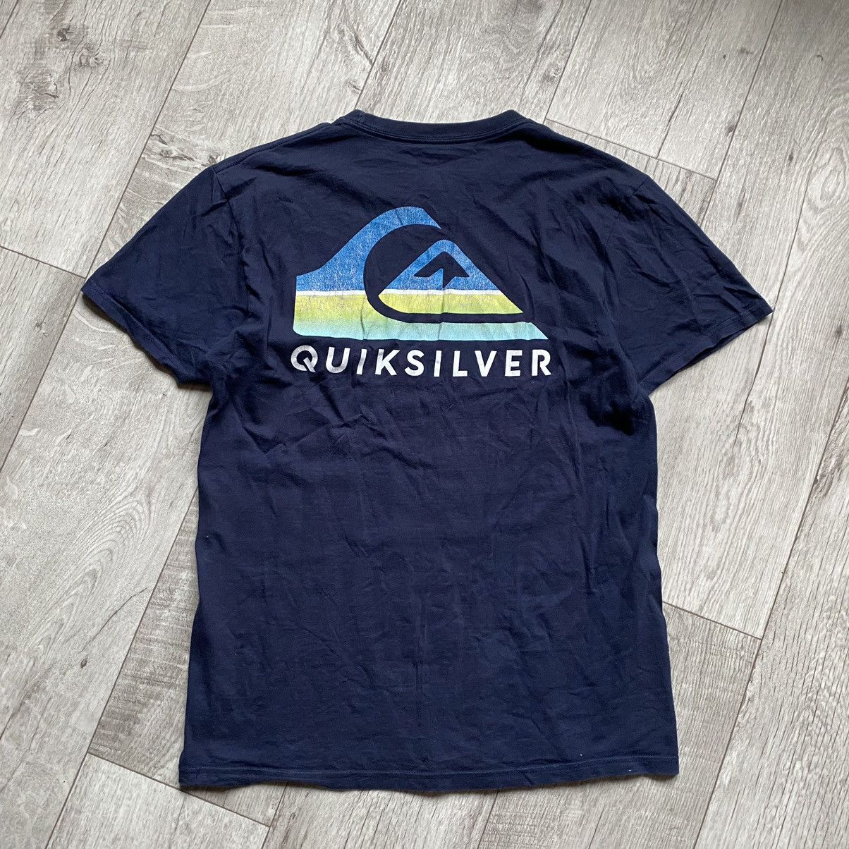 Quiksilver AMAZING QUIKSILVER SURF STYLE BIG LOGO T SHIRT Size US M / EU 48-50 / 2 - 1 Thumbnail