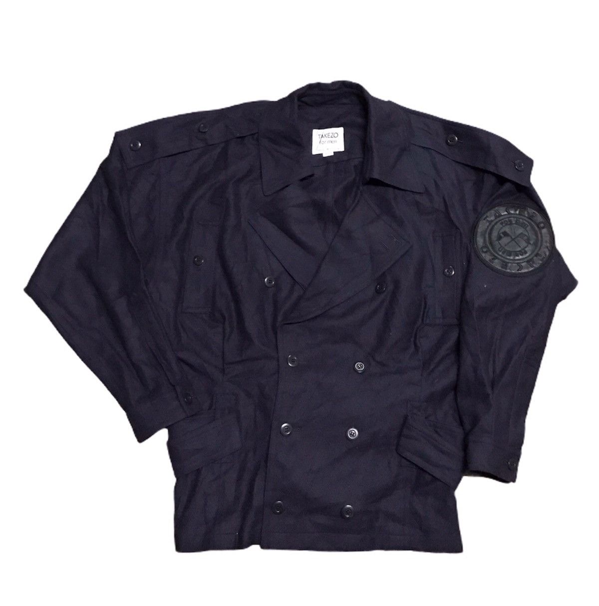 Designer × Japanese Brand Takezo Toyoguchi for men double button jacket l Size US M / EU 48-50 / 2 - 8 Thumbnail
