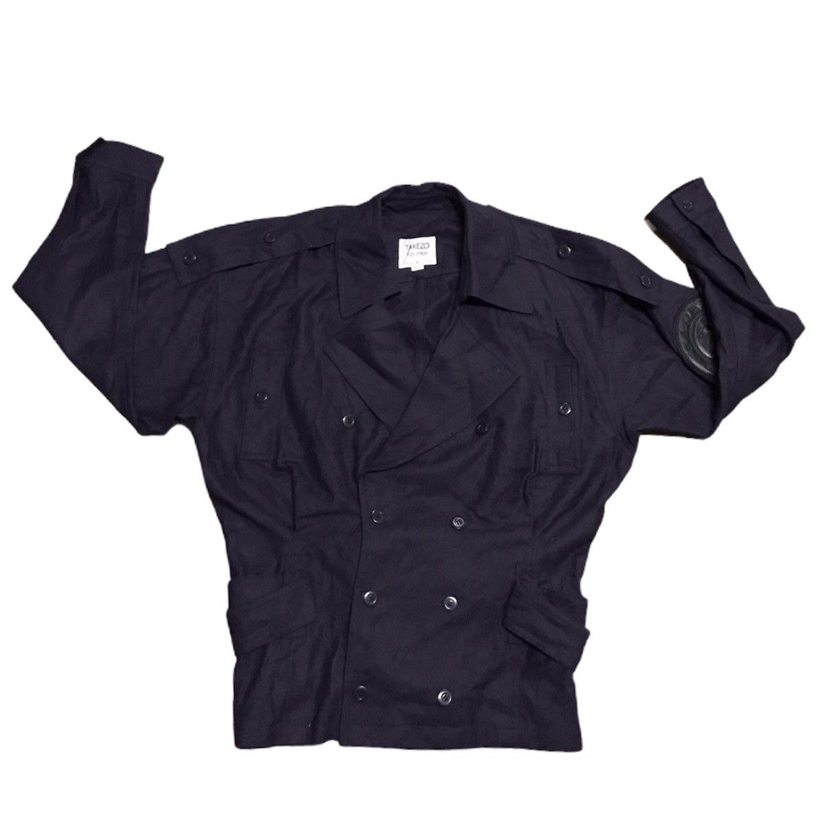Designer × Japanese Brand Takezo Toyoguchi for men double button jacket l Size US M / EU 48-50 / 2 - 9 Thumbnail