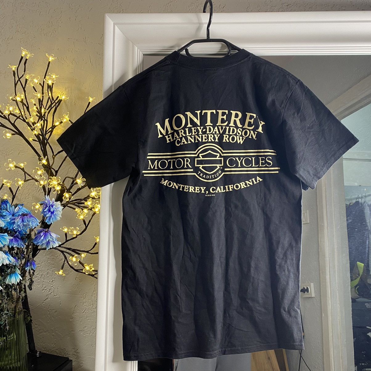 Harley Davidson HARLEY DAVIDSON HEAVY MONTEREY CALIFORNIA T SHIRT Size US S / EU 44-46 / 1 - 1 Thumbnail