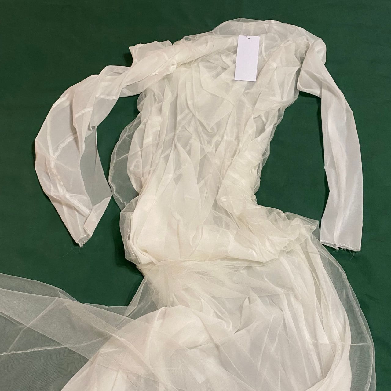 Maison Margiela Maison Margiela Wet Draped Maxi Dress "Co-Ed" SS21 Size S / US 4 / IT 40 - 5 Thumbnail