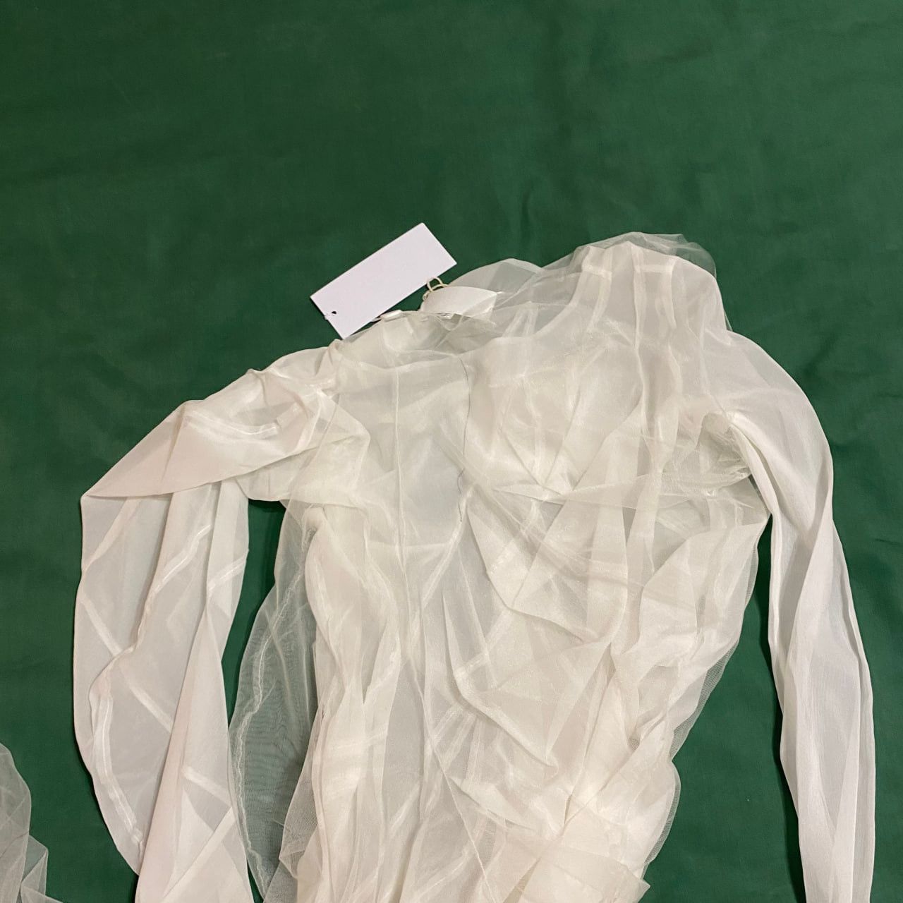 Maison Margiela Maison Margiela Wet Draped Maxi Dress "Co-Ed" SS21 Size S / US 4 / IT 40 - 16 Thumbnail