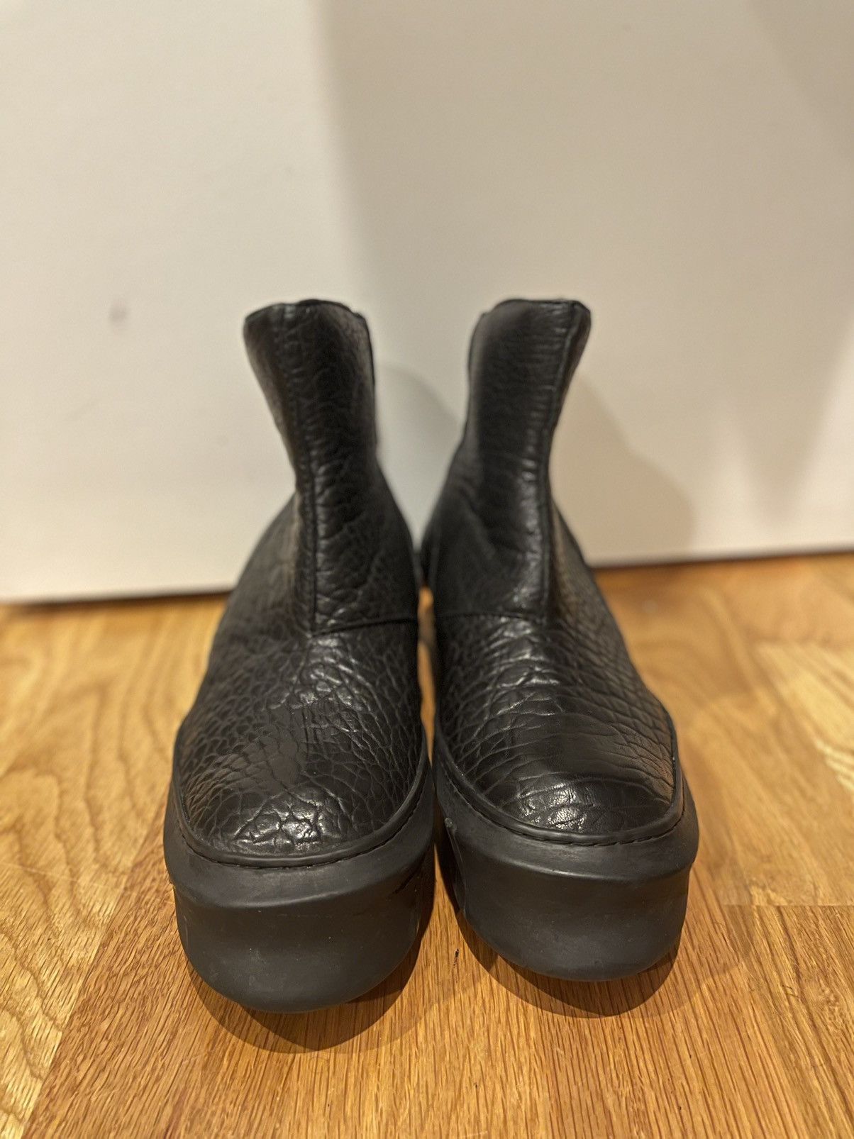 image of Julius 7 Black “Glitch” Collection 2014 Boots, Men's (Size 11)