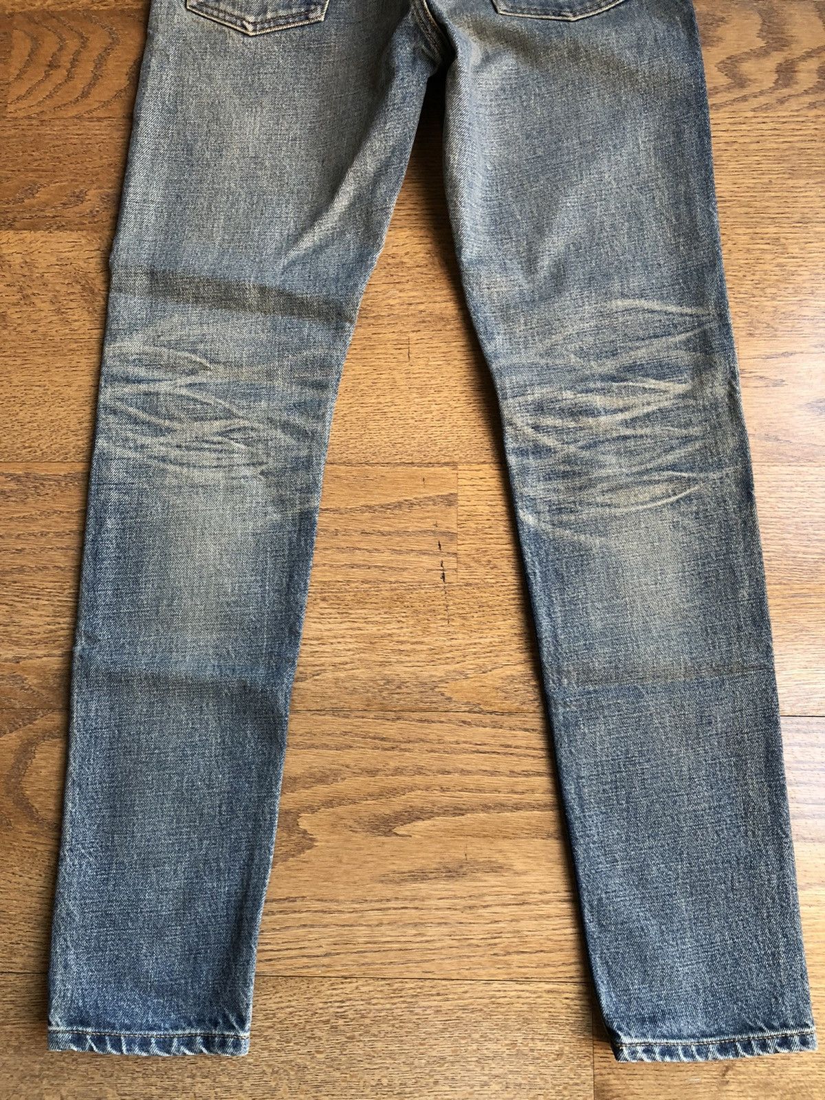 Seekings Signature Fit Washed Indigo Denim Jeans 27 28 Size US 27 - 12 Thumbnail